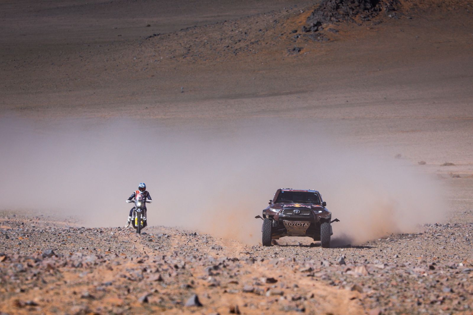 La etapa 9 del Rally Dakar, en fotos
