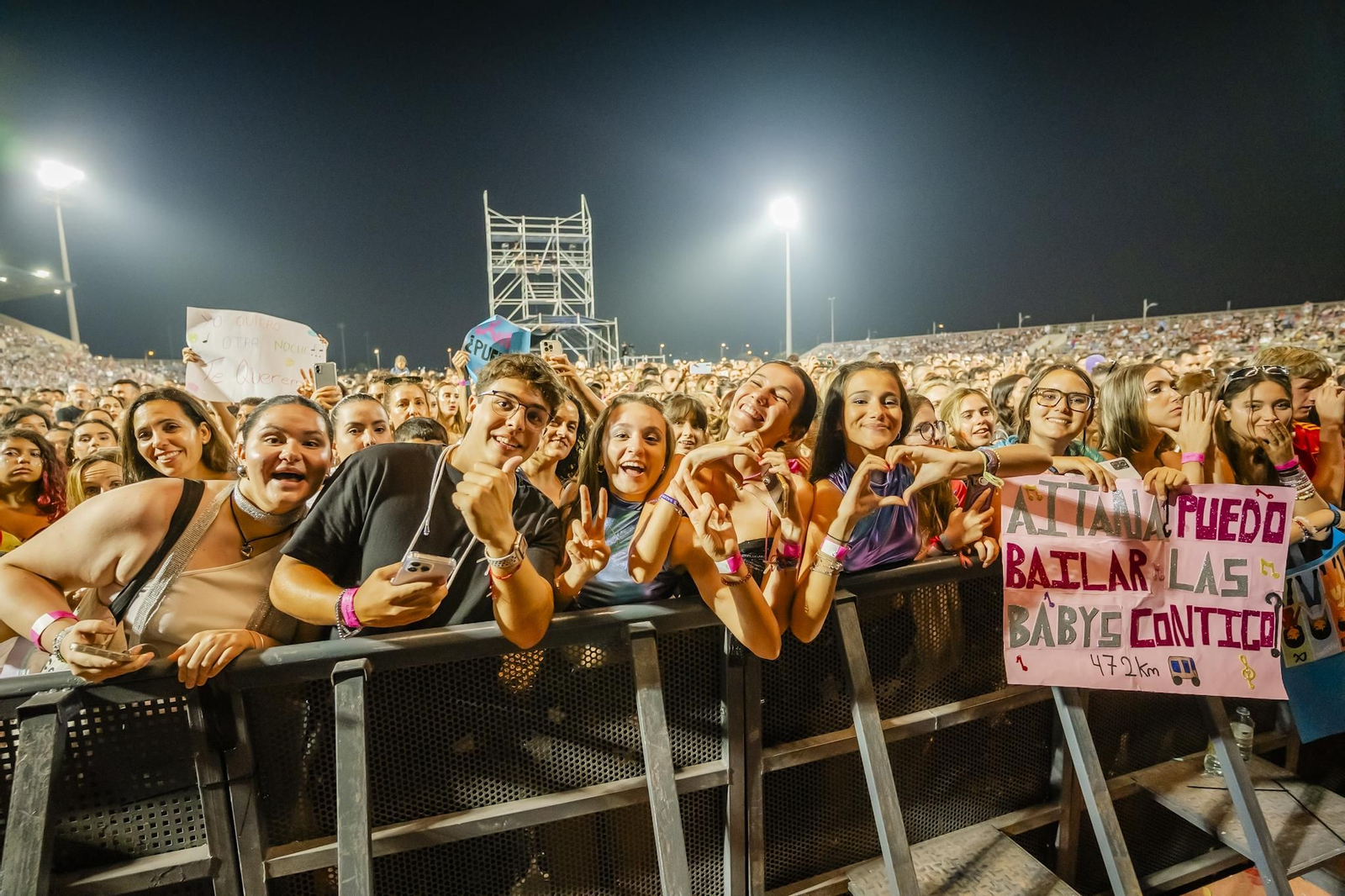 El concierto de Aitana en Roquetas de Mar, en imágenes
