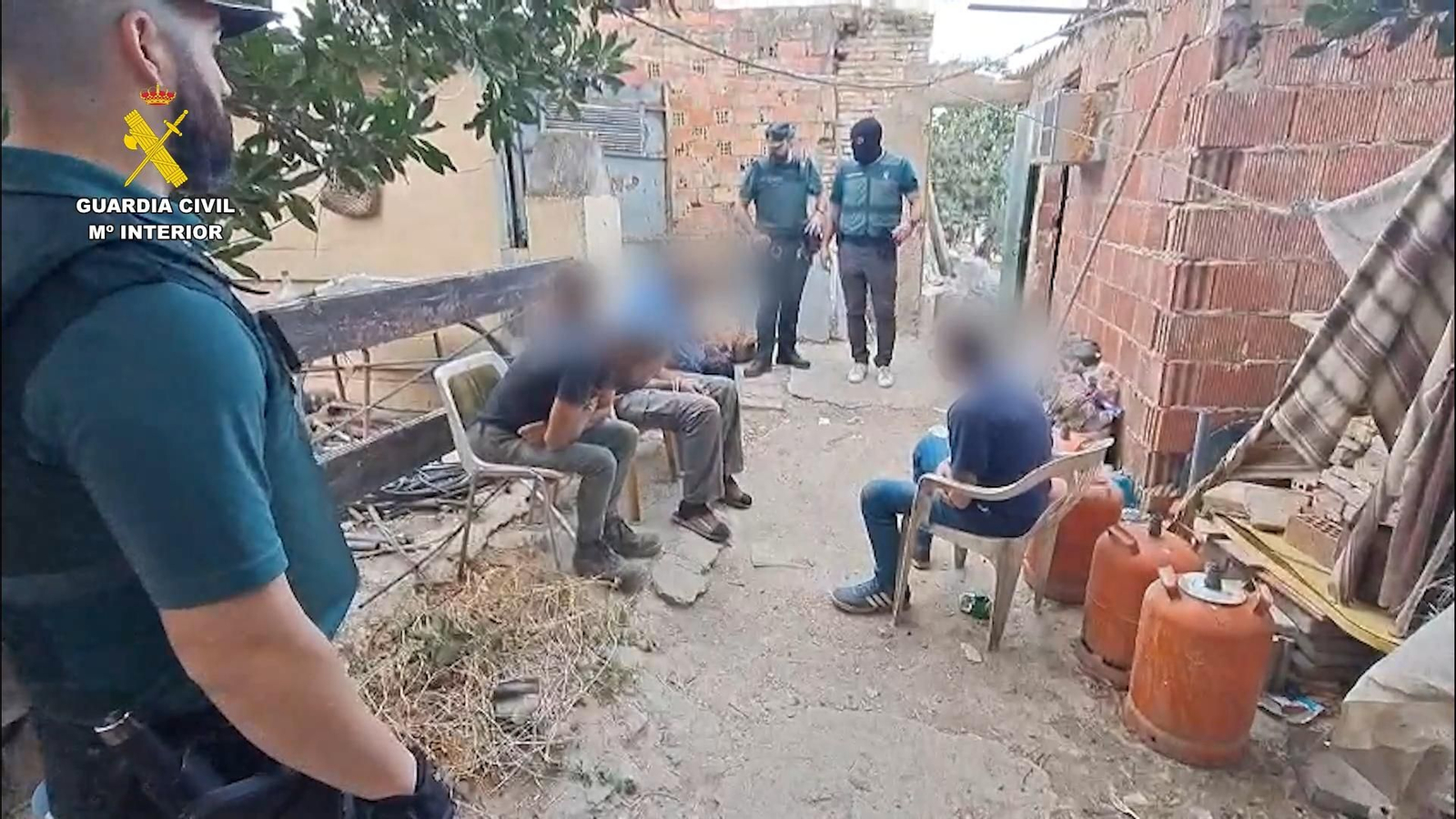 Operación de la Guardia Civil en Bujalance