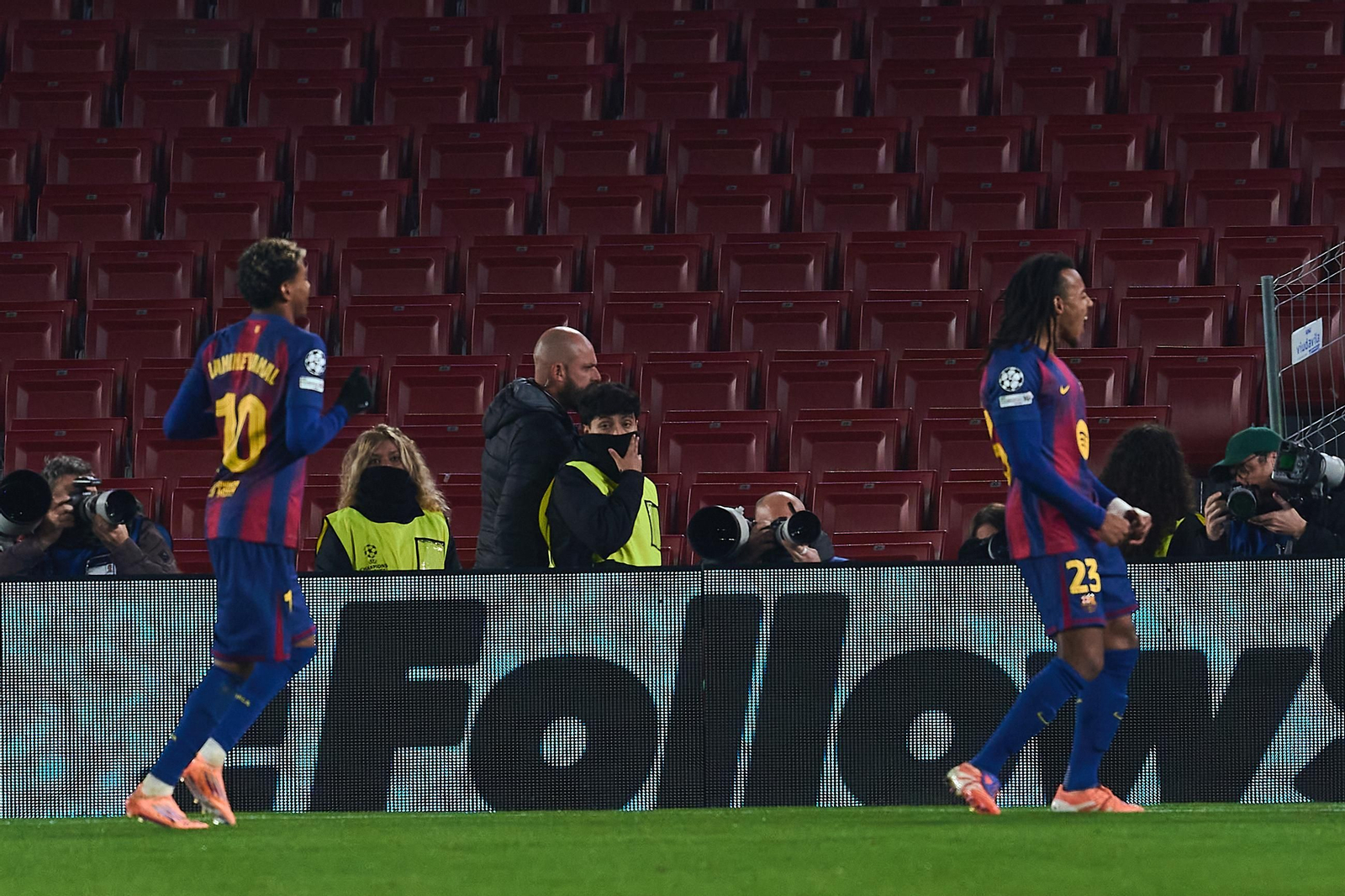 Las fotos del Barcelona-Eintracht Frankfurt