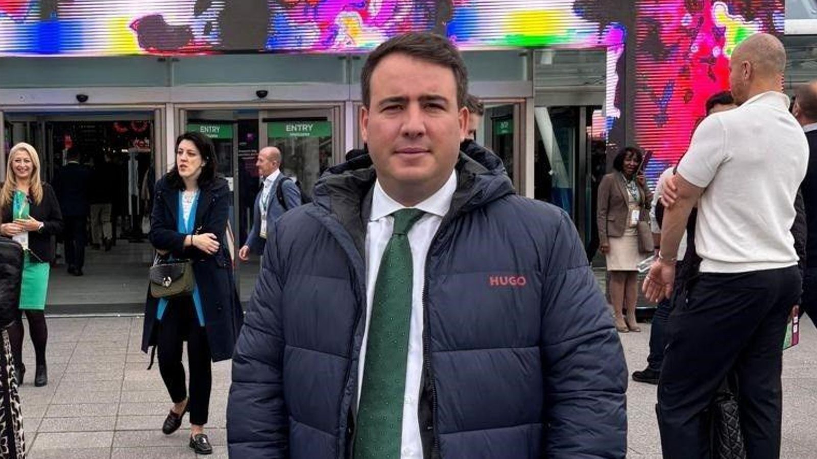 Fernando Giménez, vicepresidente de Diputación.