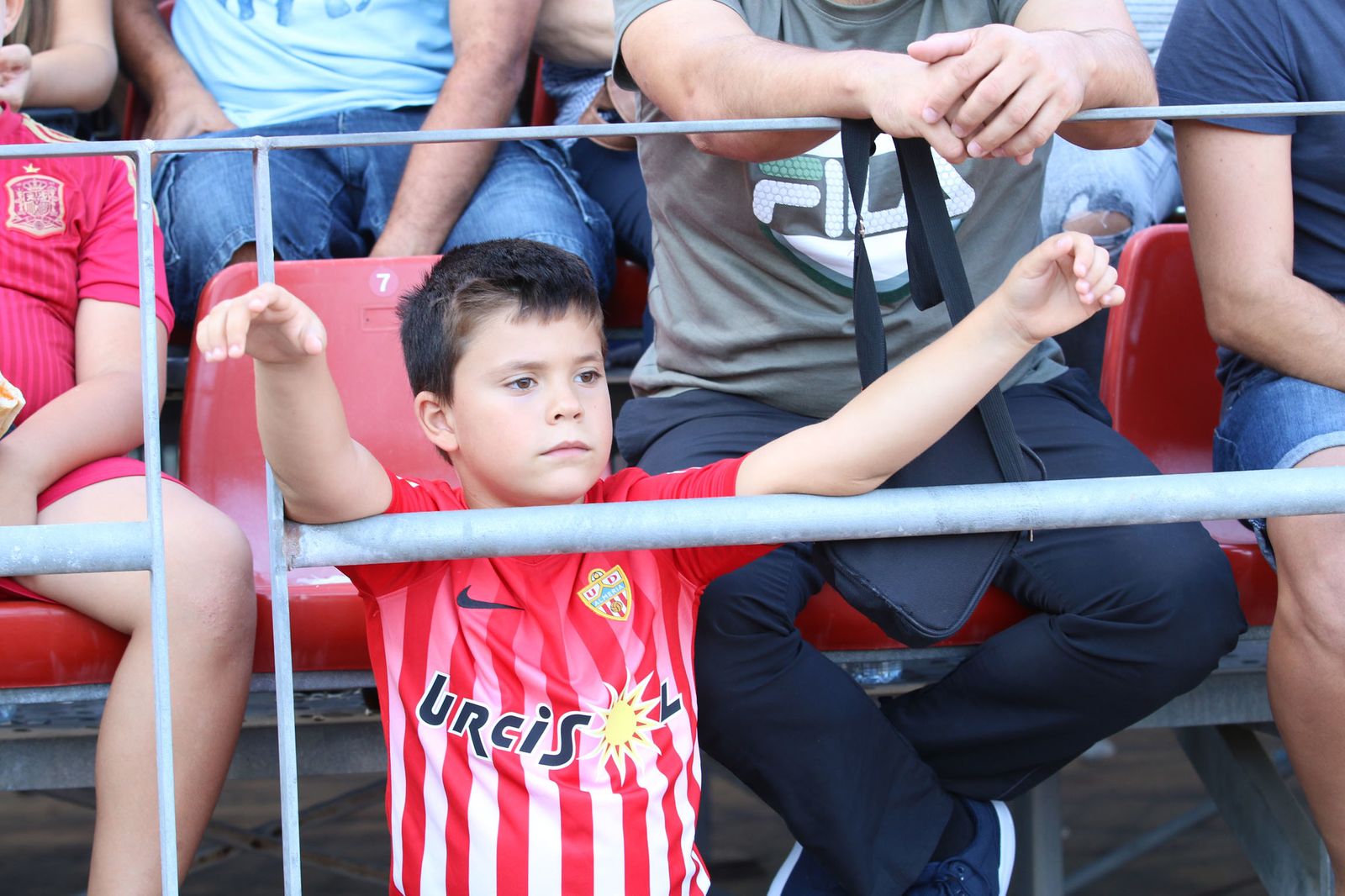 Las imágenes del Almería-Huesca