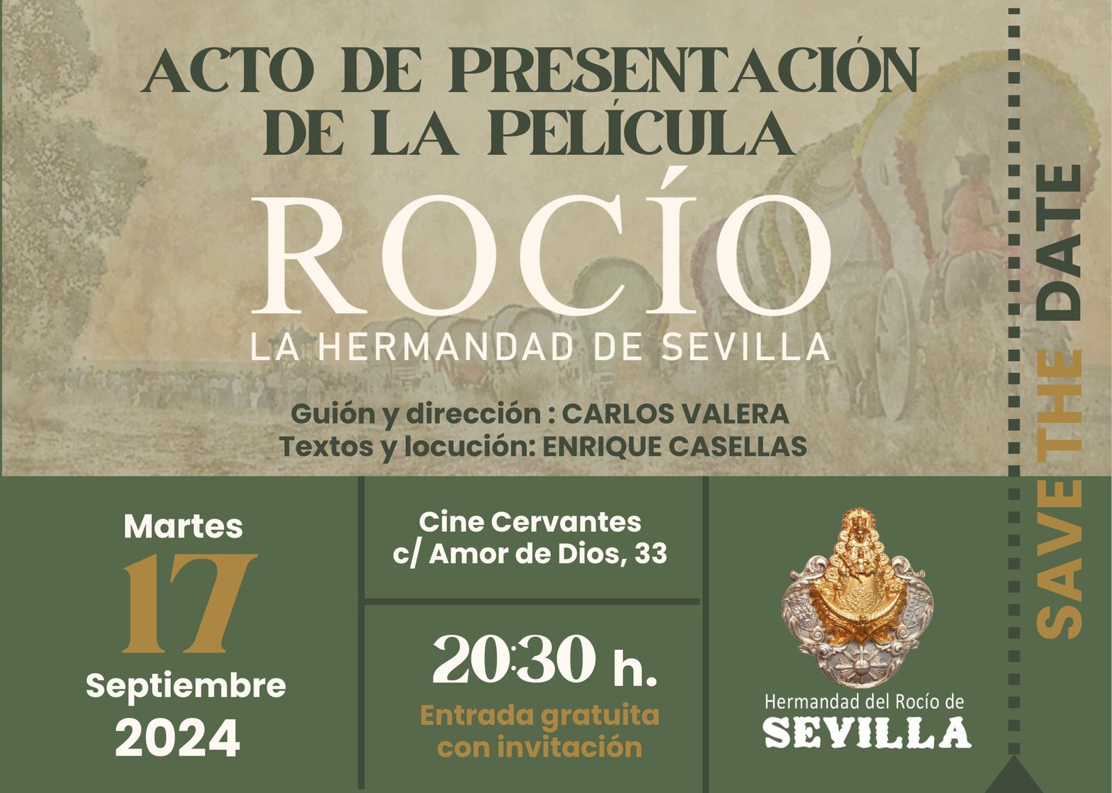 Cartel anunciador del evento.