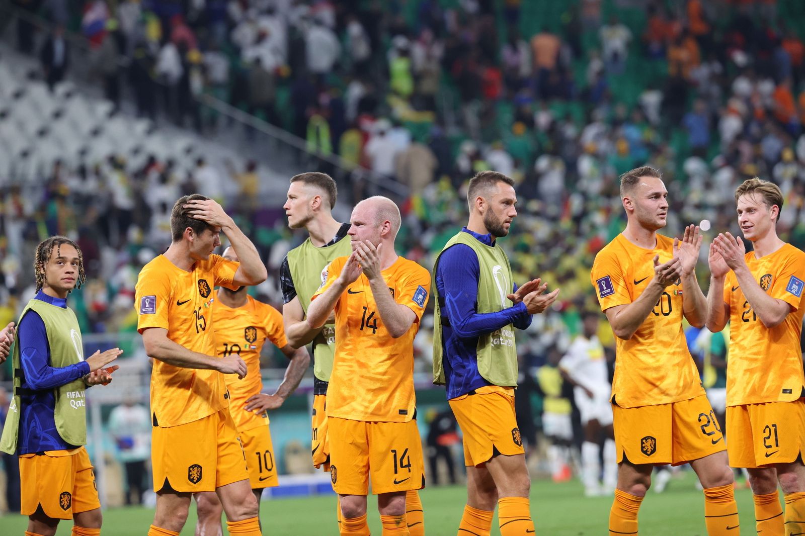 Las imágenes del Senegal - Países Bajos