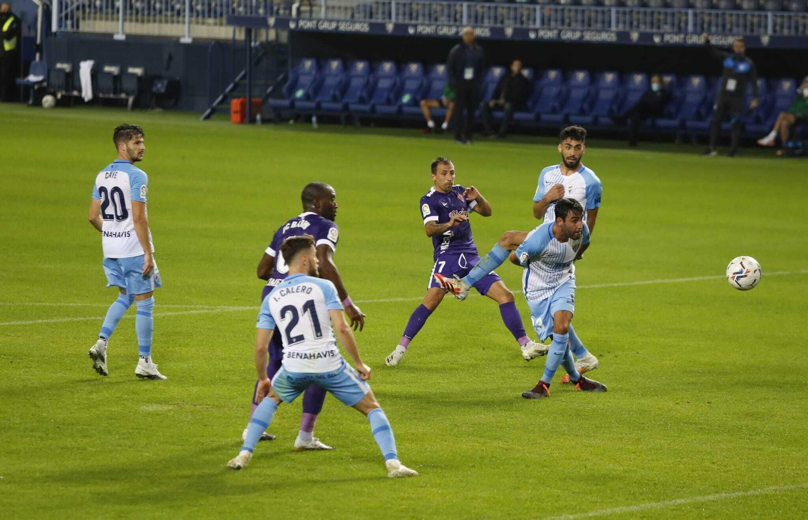 Las fotos del Málaga - Sporting de Gijón