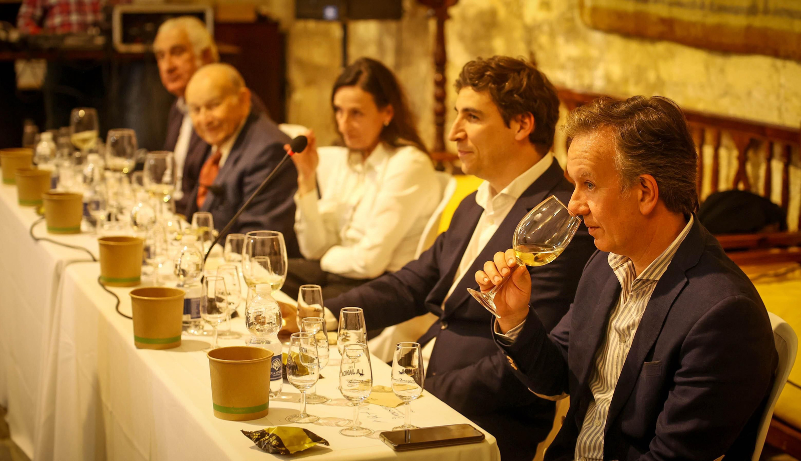 Cata de vinos de Álvaro Domecq en Jerez