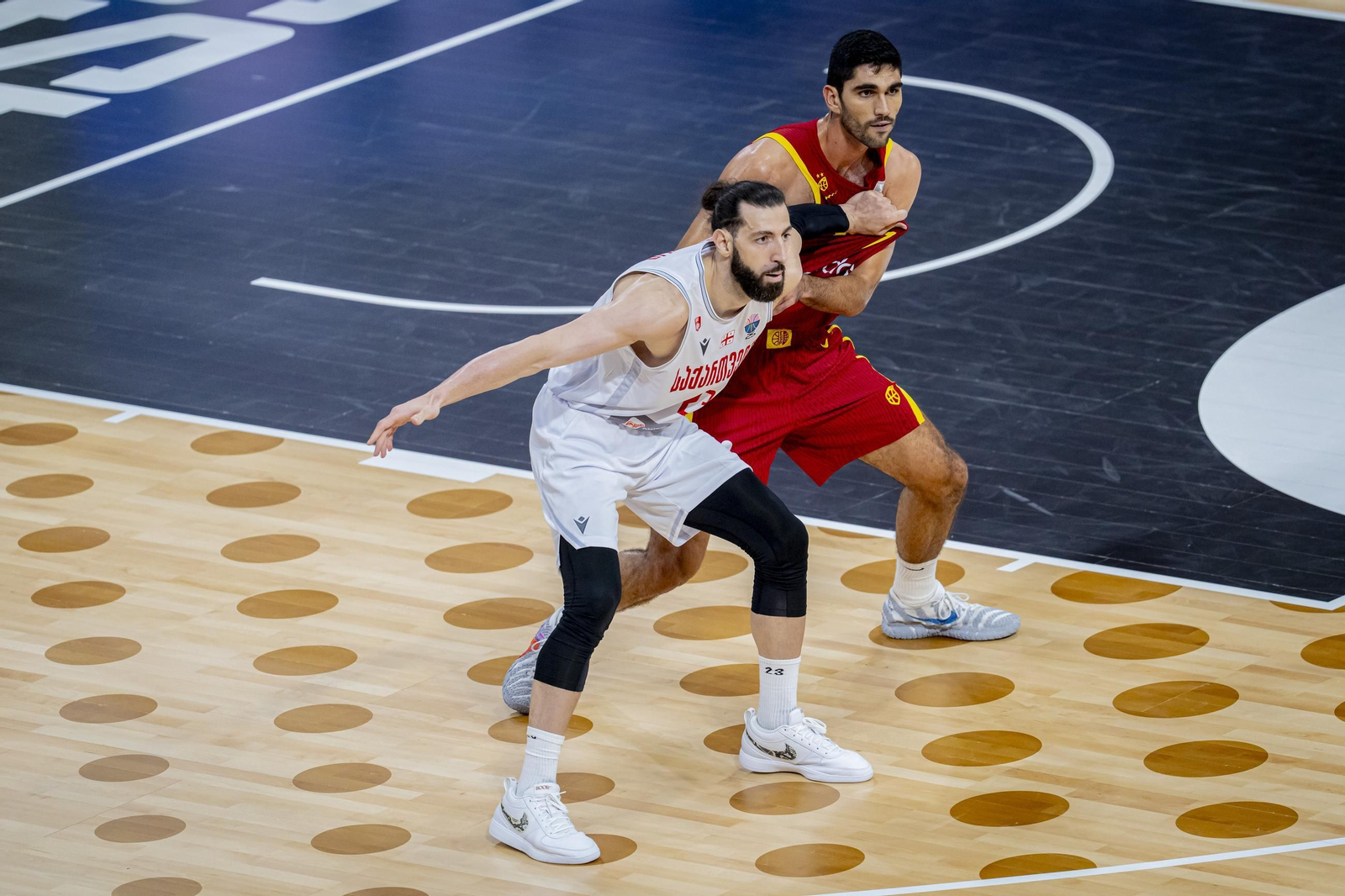 Las fotos del Georgia - España de baloncesto