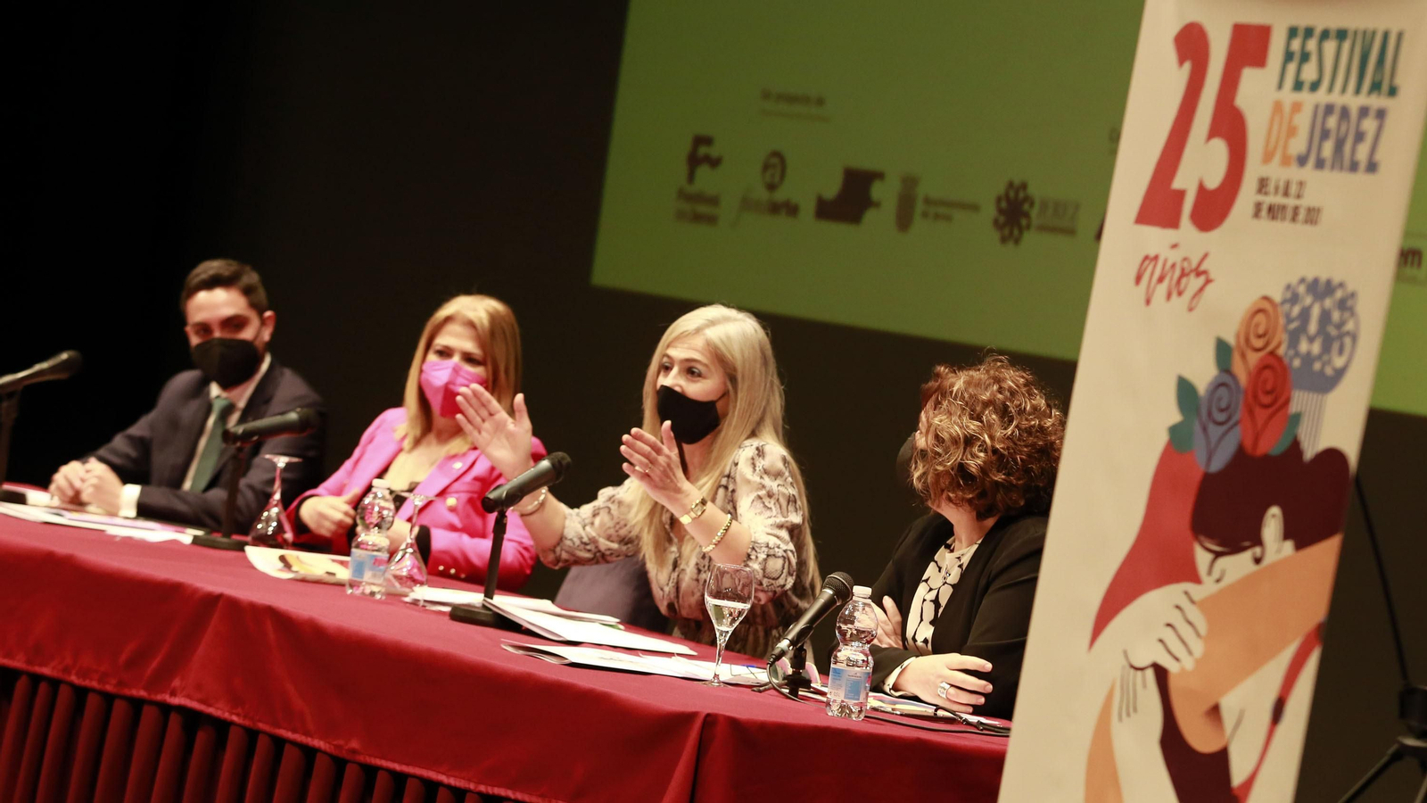Imágenes de la presentación del XXV Festival de Jerez