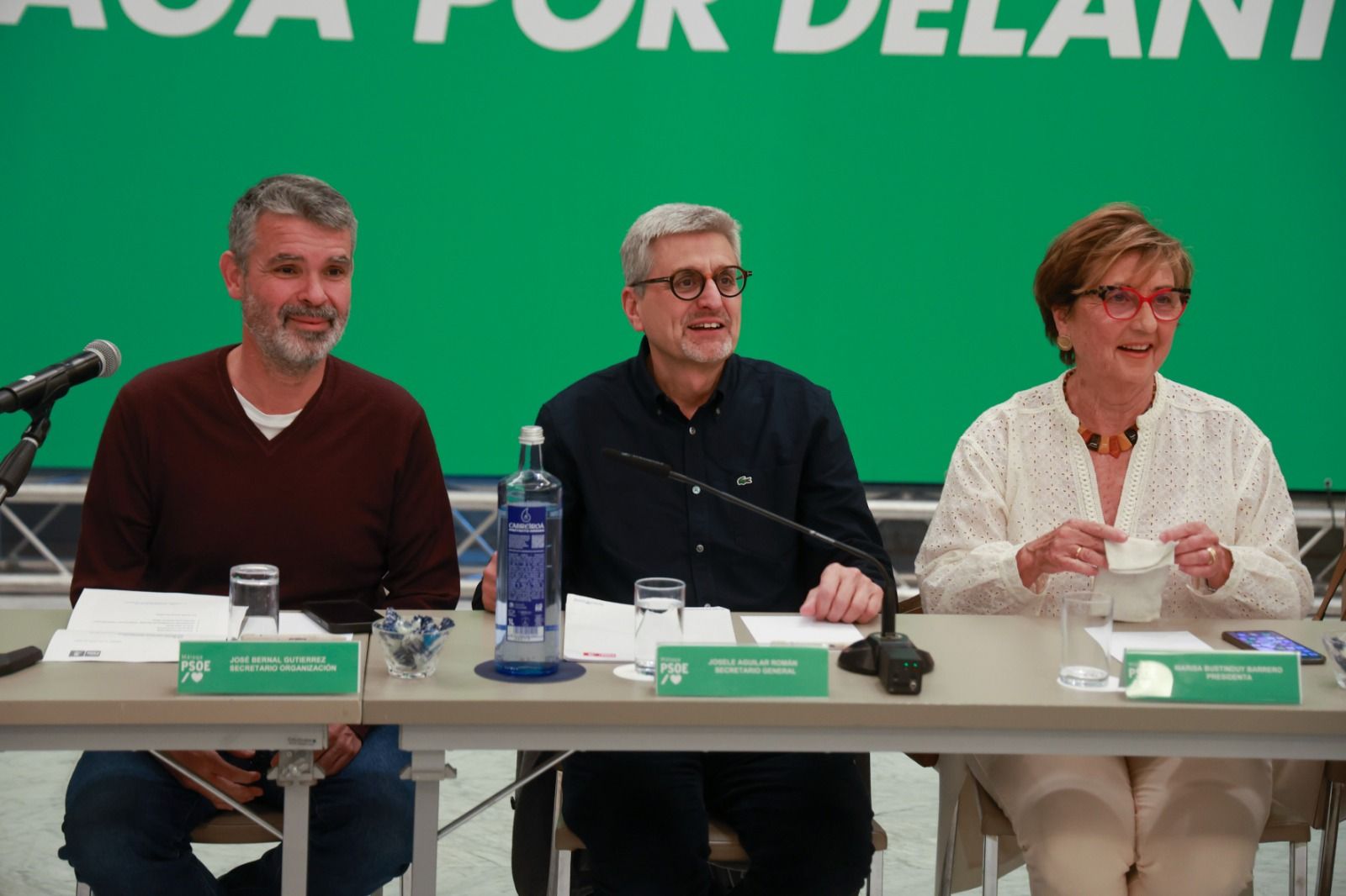 Primeras fotos oficiales de la nueva ejecutiva del PSOE de Málaga