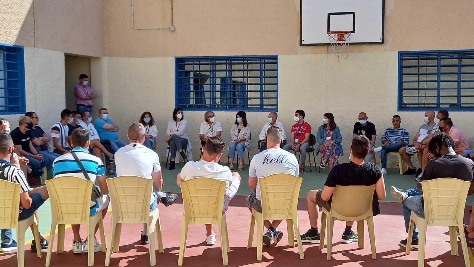 Asamblea general celebrada este martes en la UTE de El Acebuche.