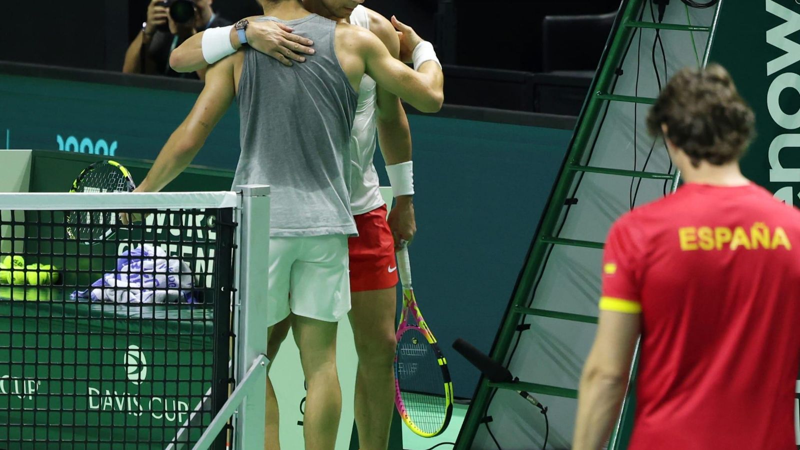 Rafa Nadal-Carlos Alcaraz, ocho juegos a tope con empate antes de la Copa Davis