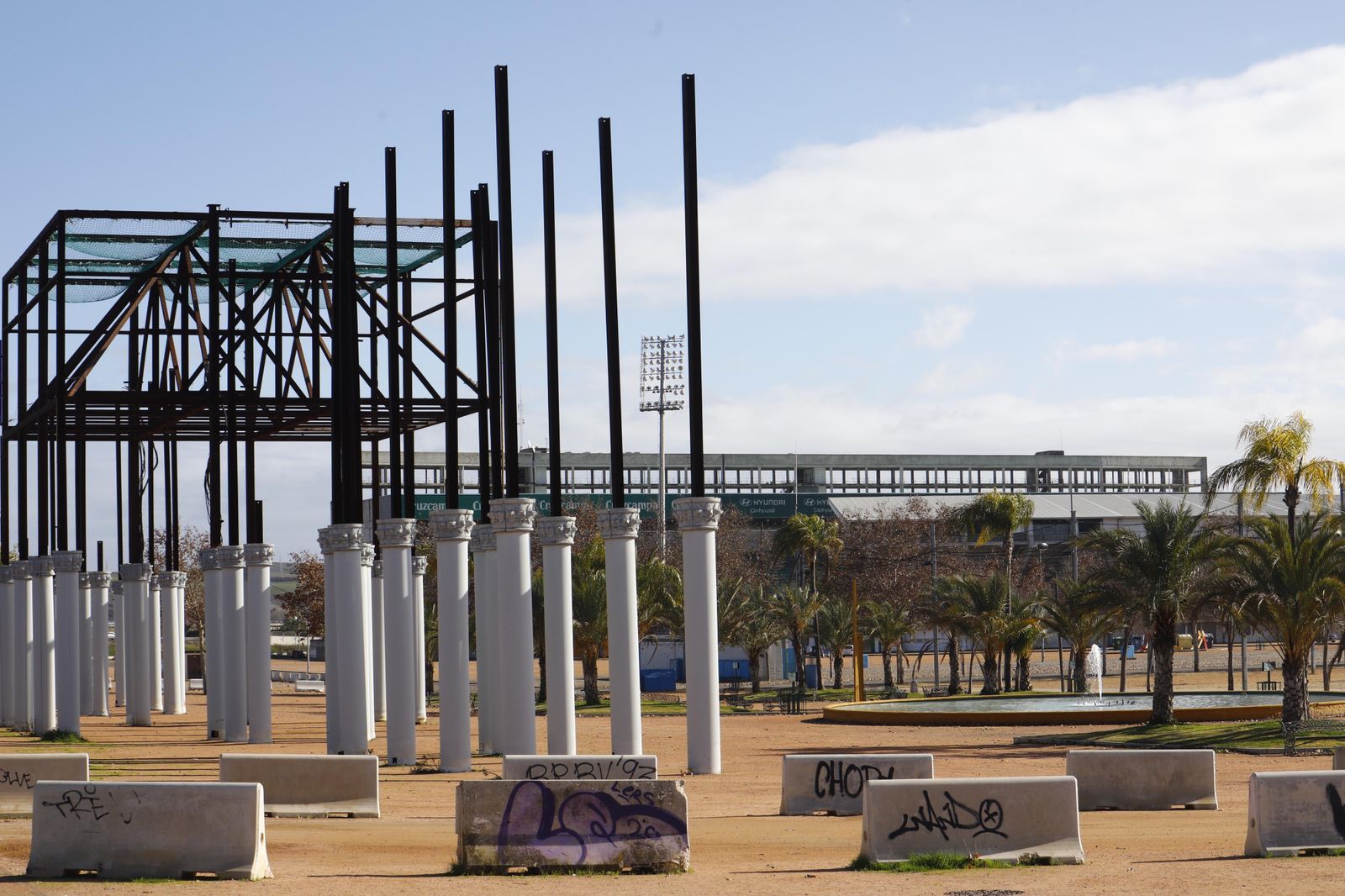 Recinto ferial de El Arenal.