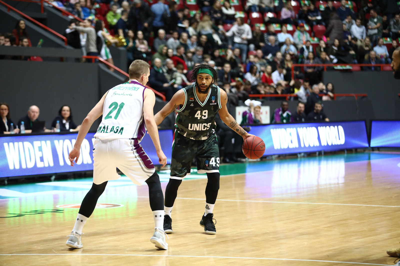 Las imágenes del Unics Kazan-Unicaja Baloncesto