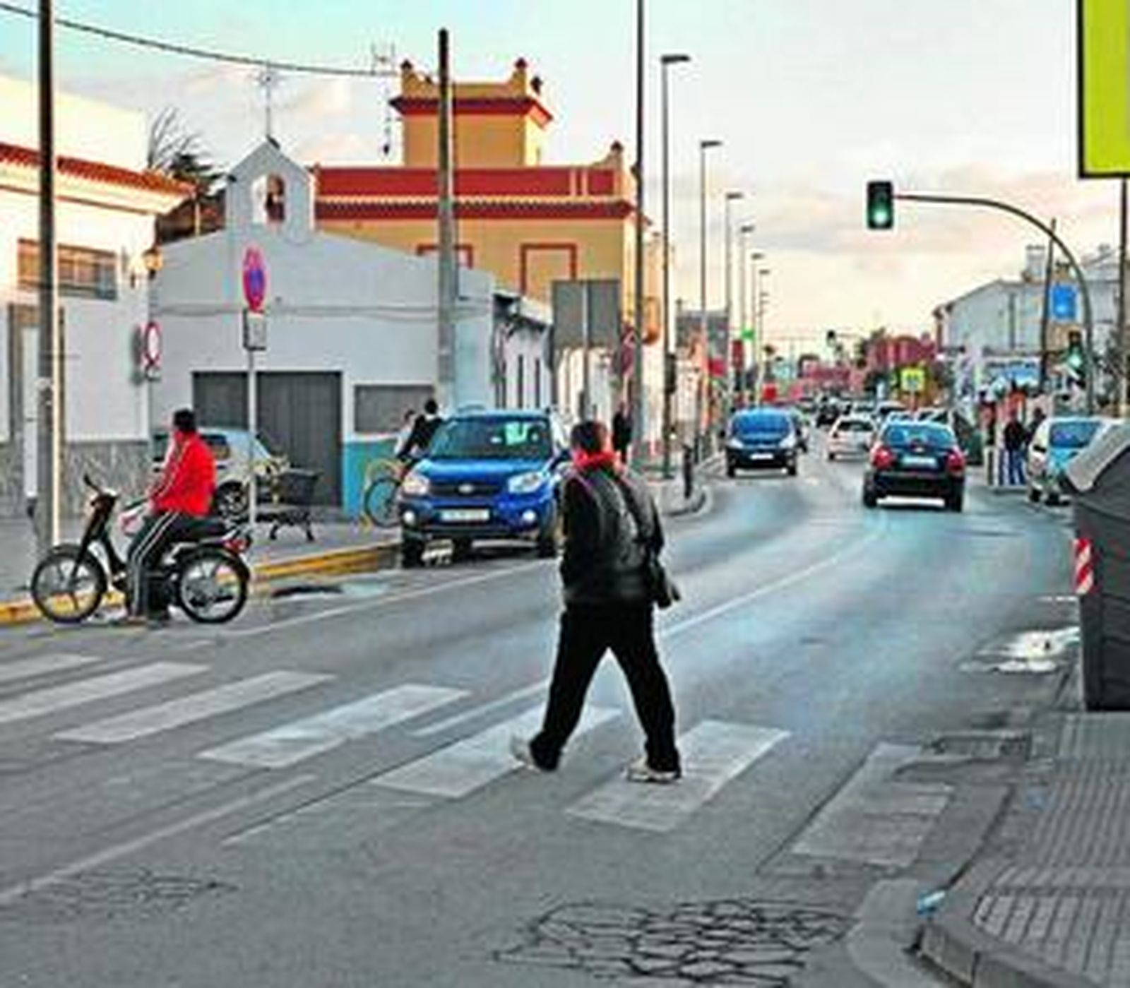Lugar donde se produjo el fatal desenlace que acabó con la vida de Francisco García.