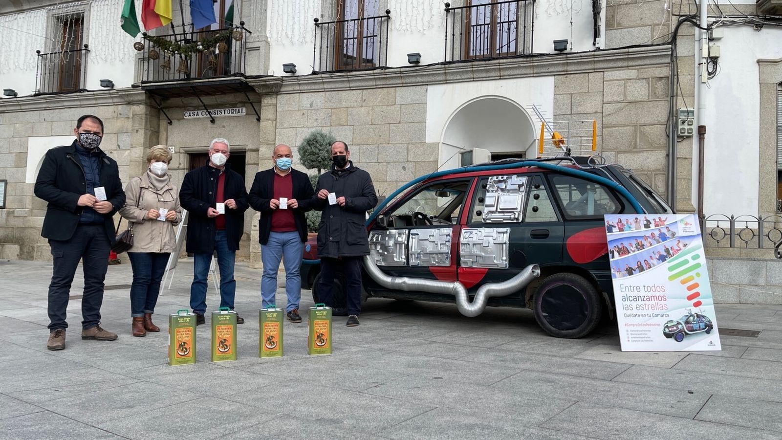 La 'nave espacial' que recorre Los Pedroches.