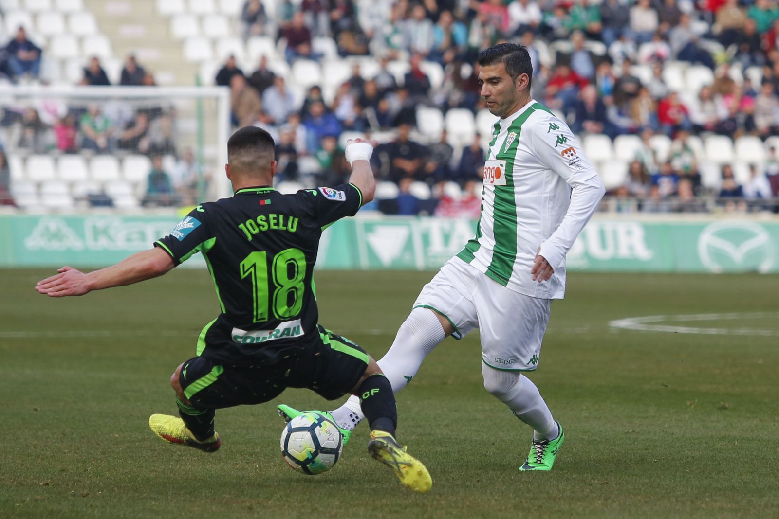 José Antonio Reyes, en un reciente Córdoba-Granada en el Nuevo Arcángel.