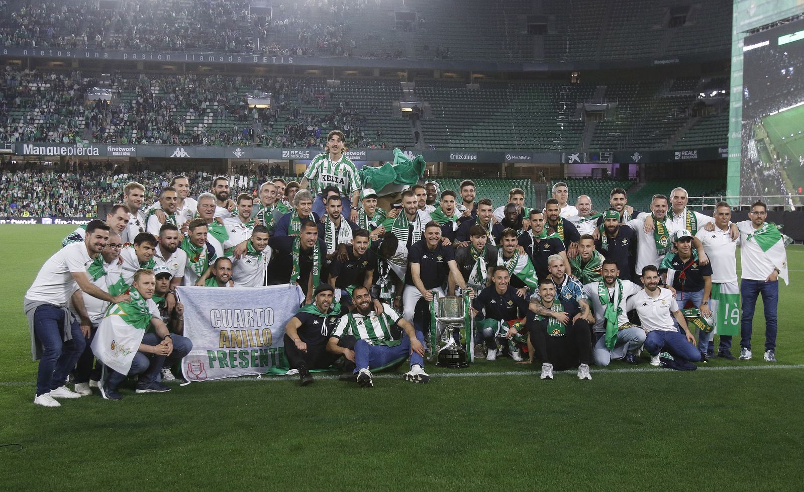 Fiesta en el Villamarín