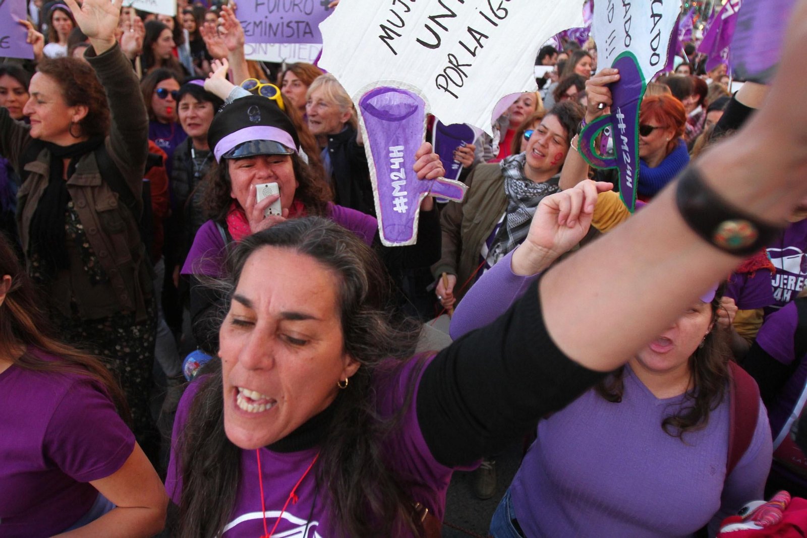 Imágenes de la Manifestación del día Internacional de la Mujer