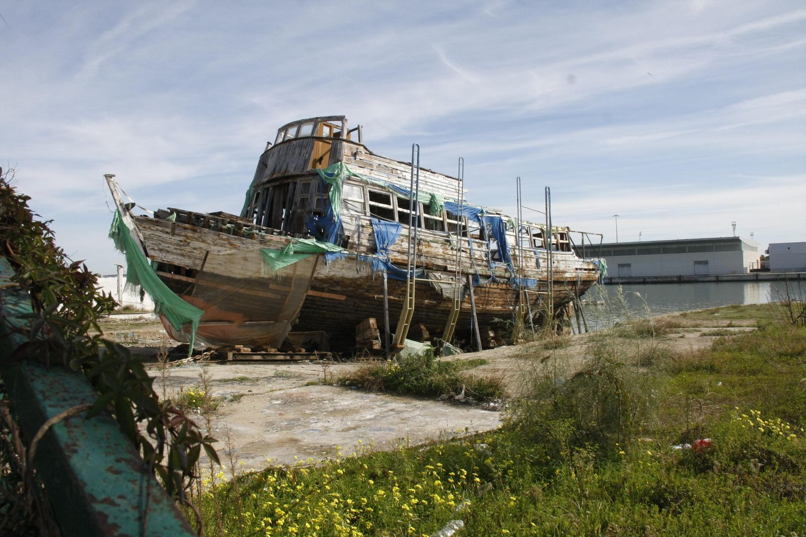 Los terrenos del antiguo varadero Guadalete pasarán a tener también un uso náutico deportivo, recogido en la propuesta de la Autoridad Portuaria.