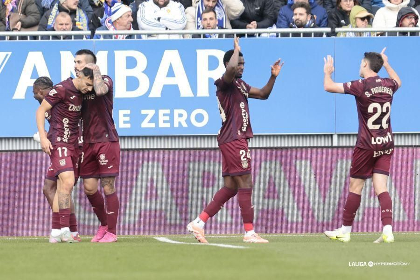 El Zaragoza llegará lanzado a La Rosaleda: tres victorias consecutivas