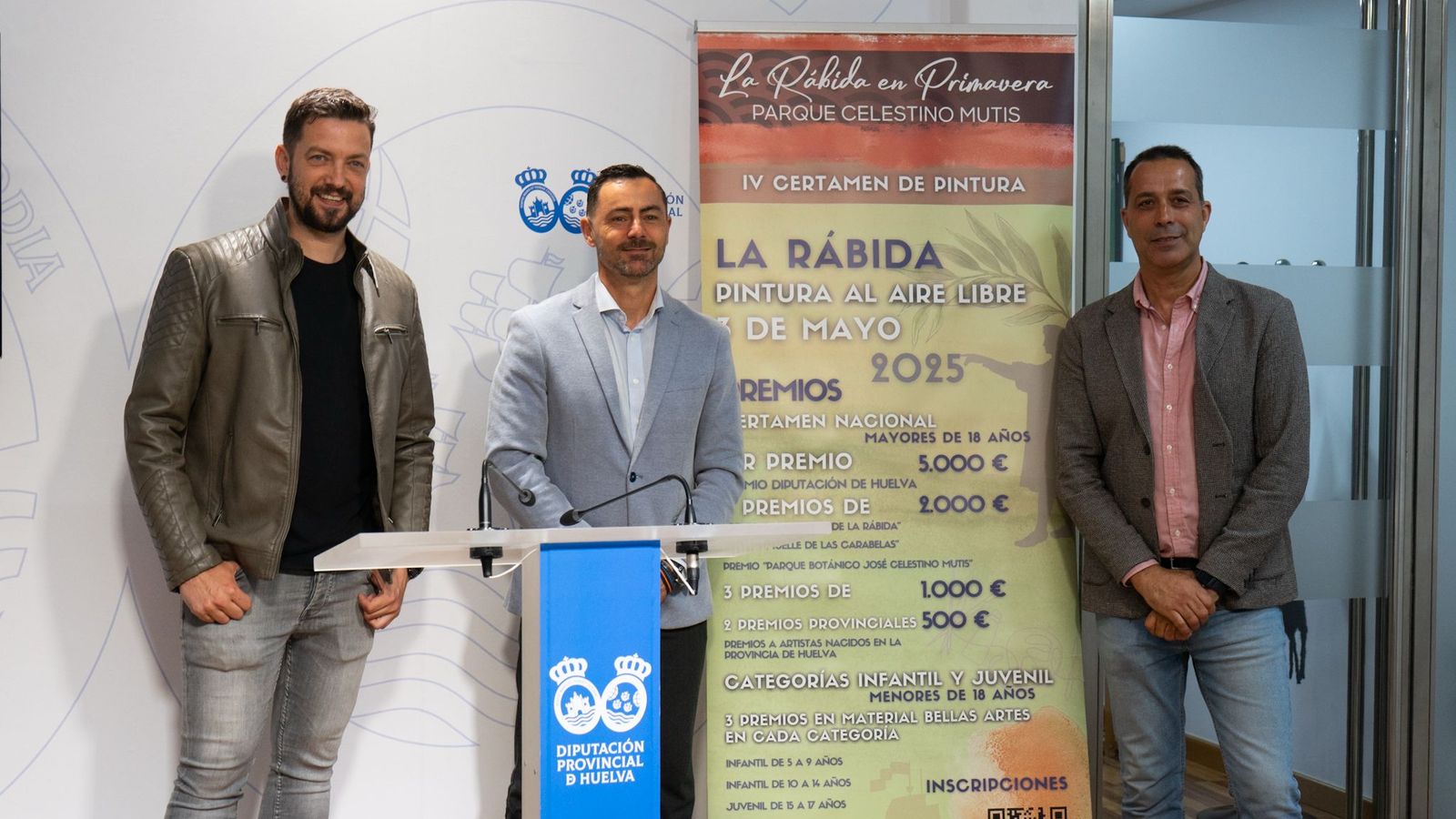 Presentación del Certamen en la Diputación de Huelva.
