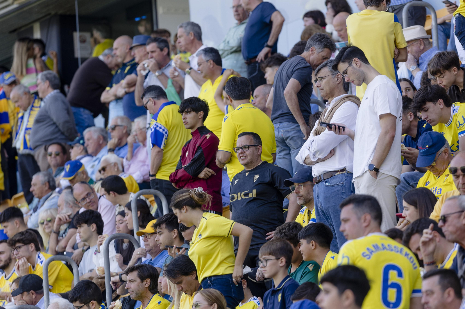 Las imágenes del partido entre el Cádiz C.F y el Getafe