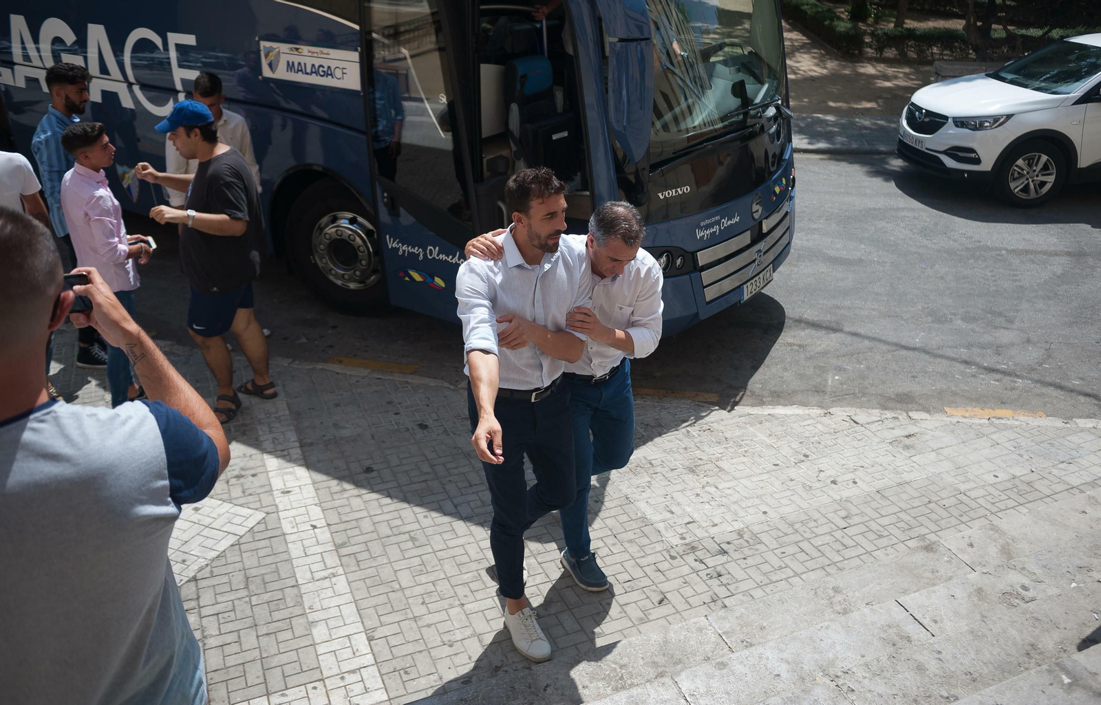 Las fotos del Málaga CF en la Divina Pastora