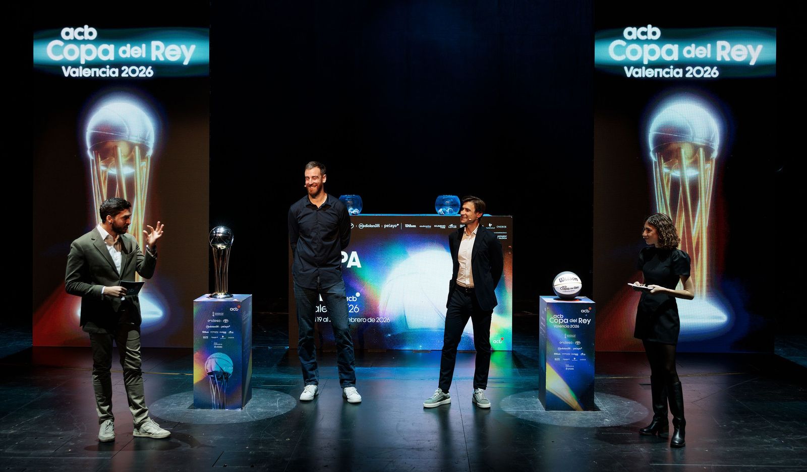 El sorteo de la Copa ACB de Valencia, en fotos