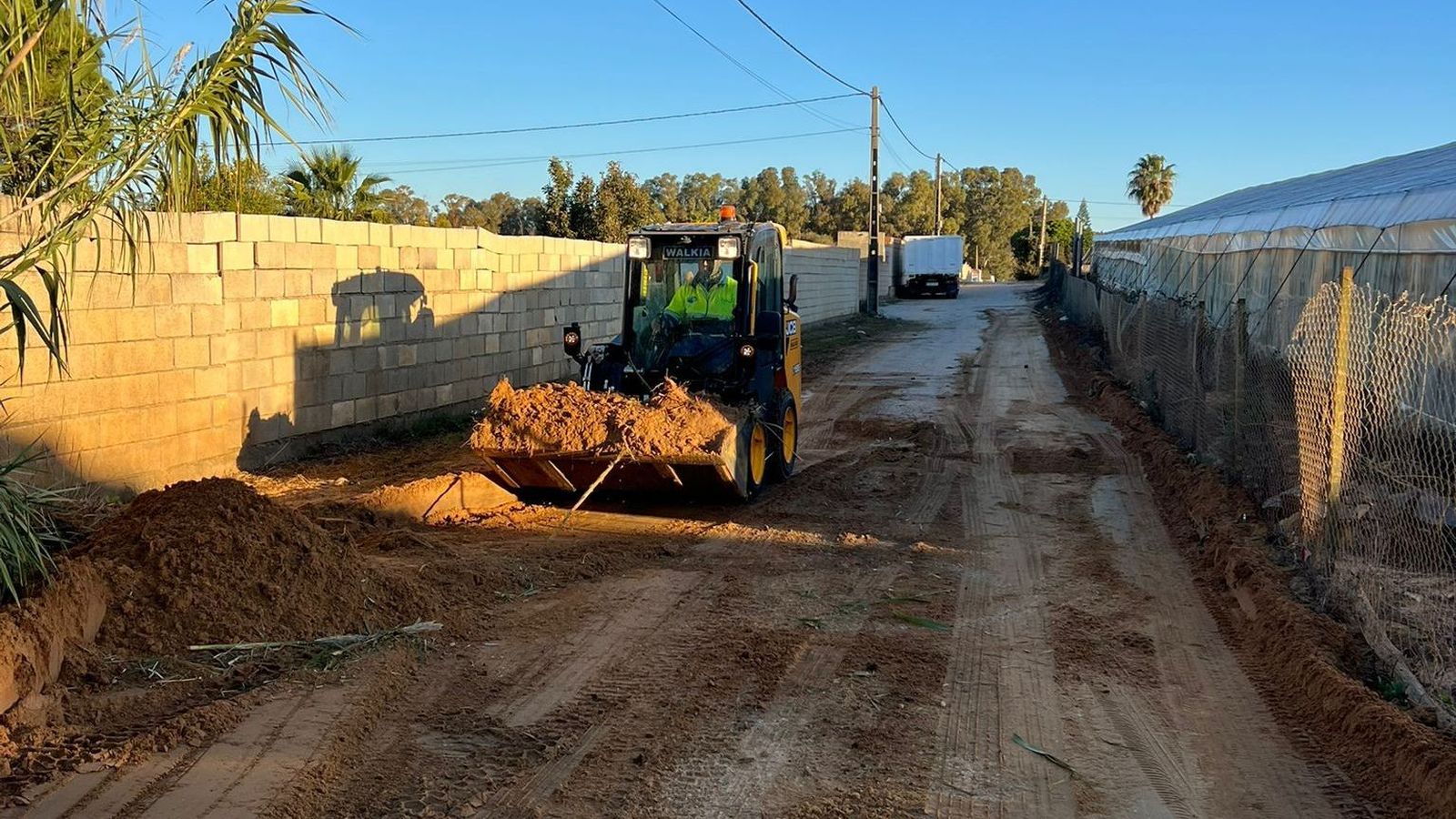 Limpieza del Camino de la Aguja.