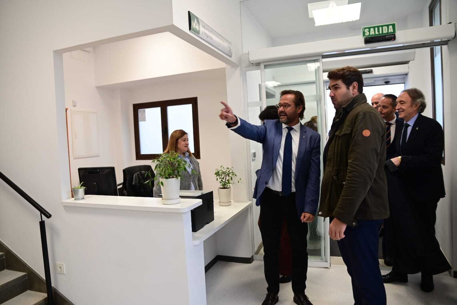 Imagen de la inauguración del consultorio médico