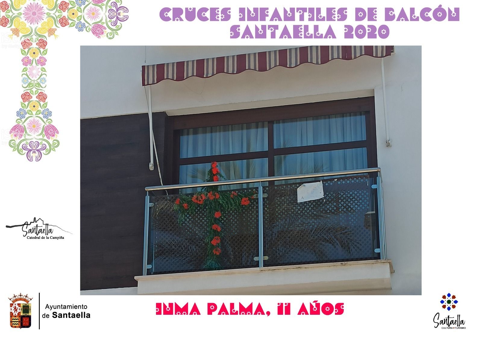 Así son las Cruces de Mayo de los niños de Santaella