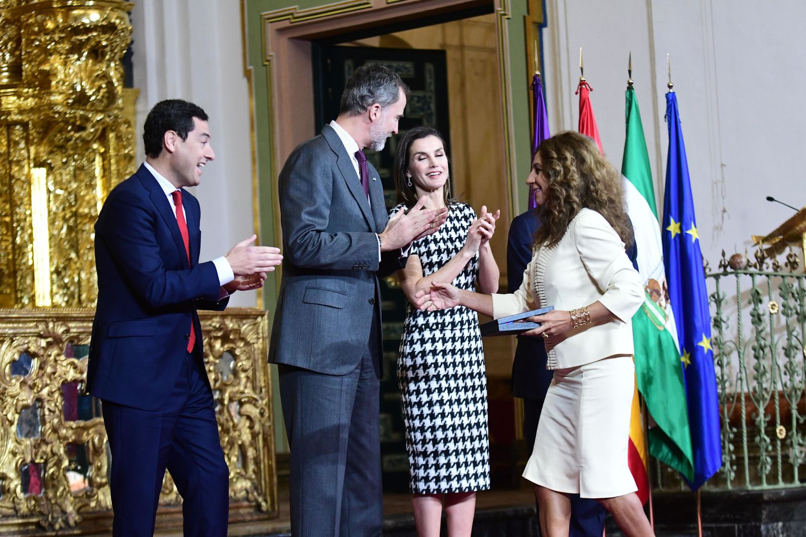 Los Reyes entregan las sMedallas de Oro de las Bellas Artes 2017 en Córdoba