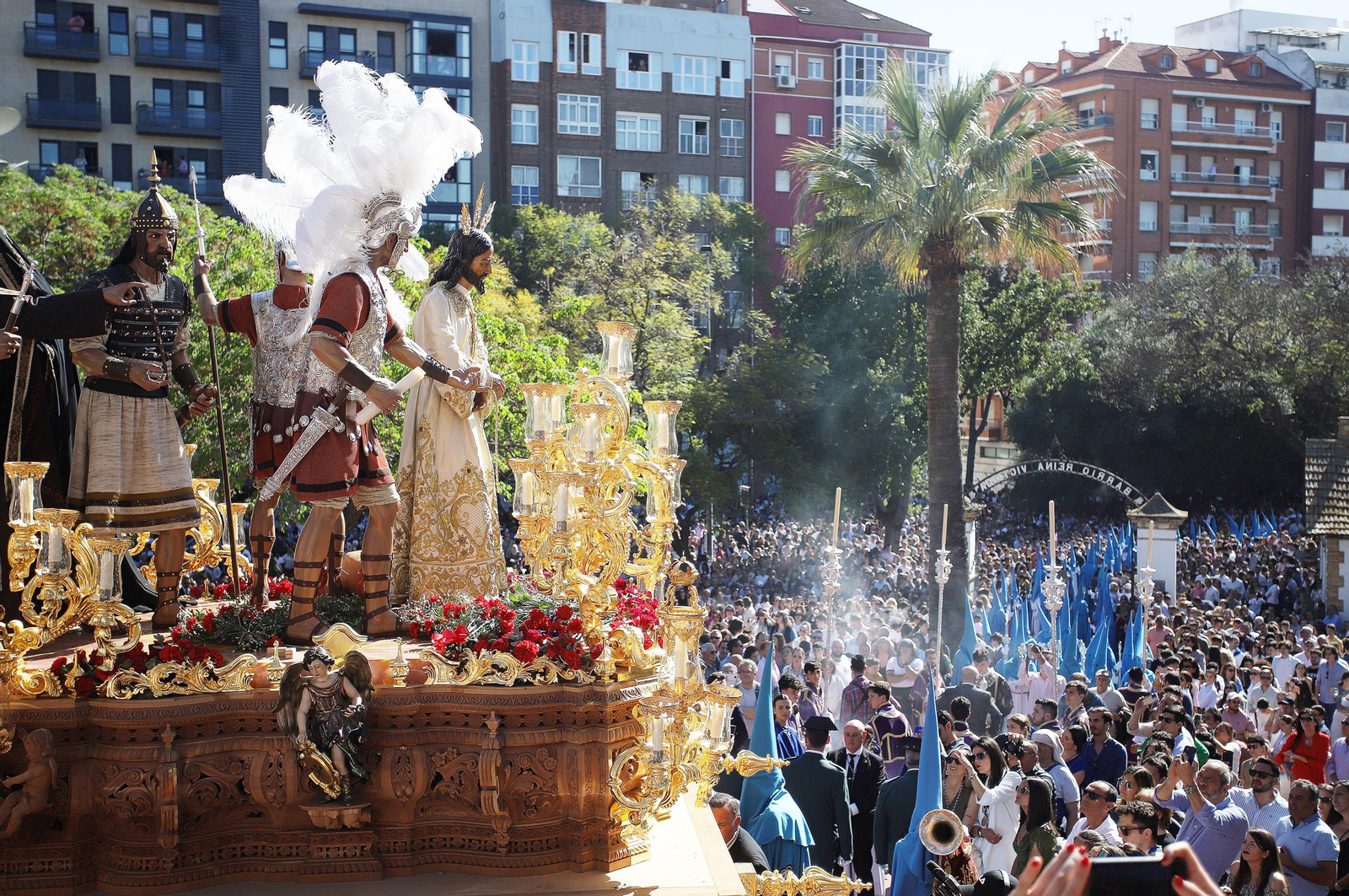La Hermandad de la Victoria en la Semana Santa de Huelva 2023, en imágenes