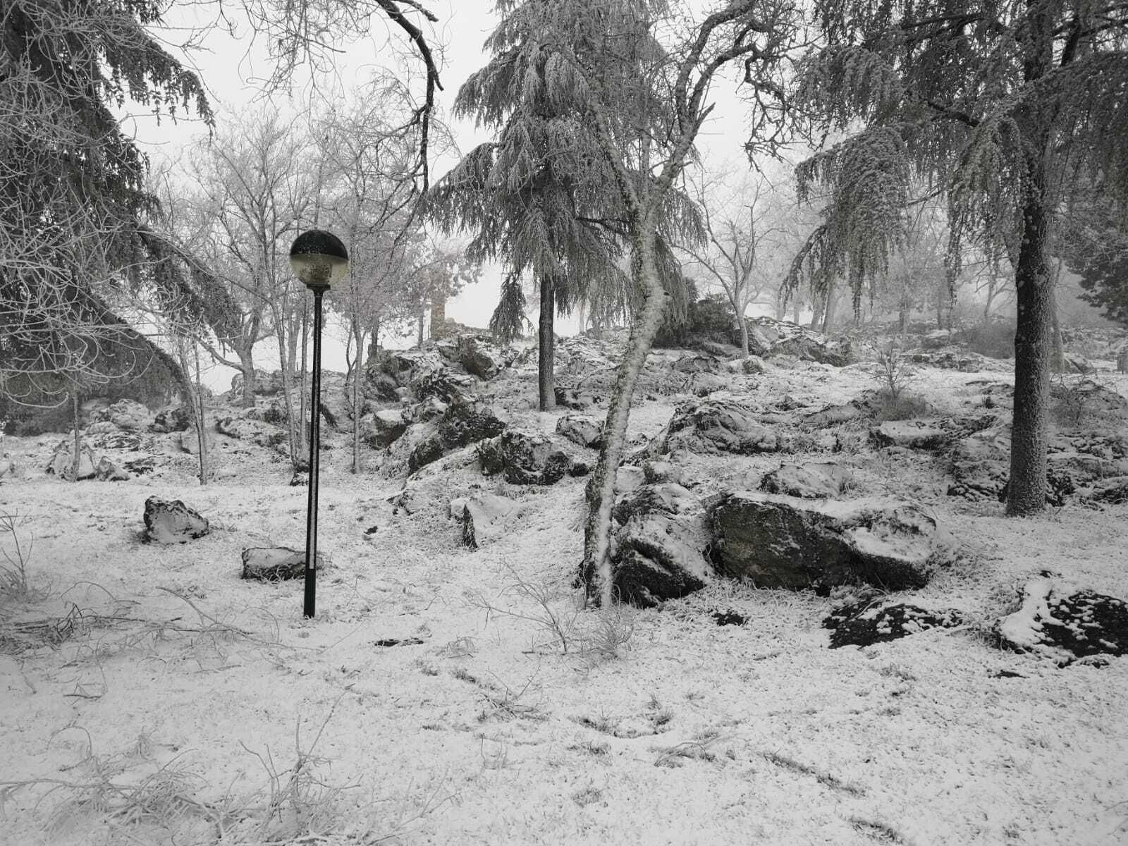 Las primeras nieves de la provincia de Córdoba, en fotos