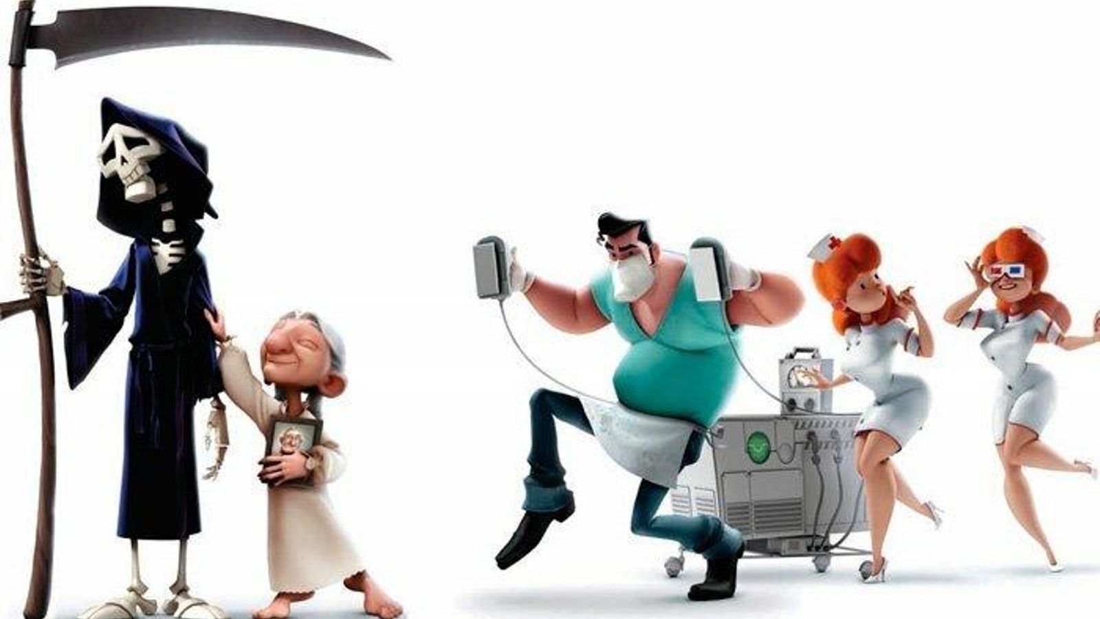 Fotograma de 'La dama y la muerte', la primera película del granadino.