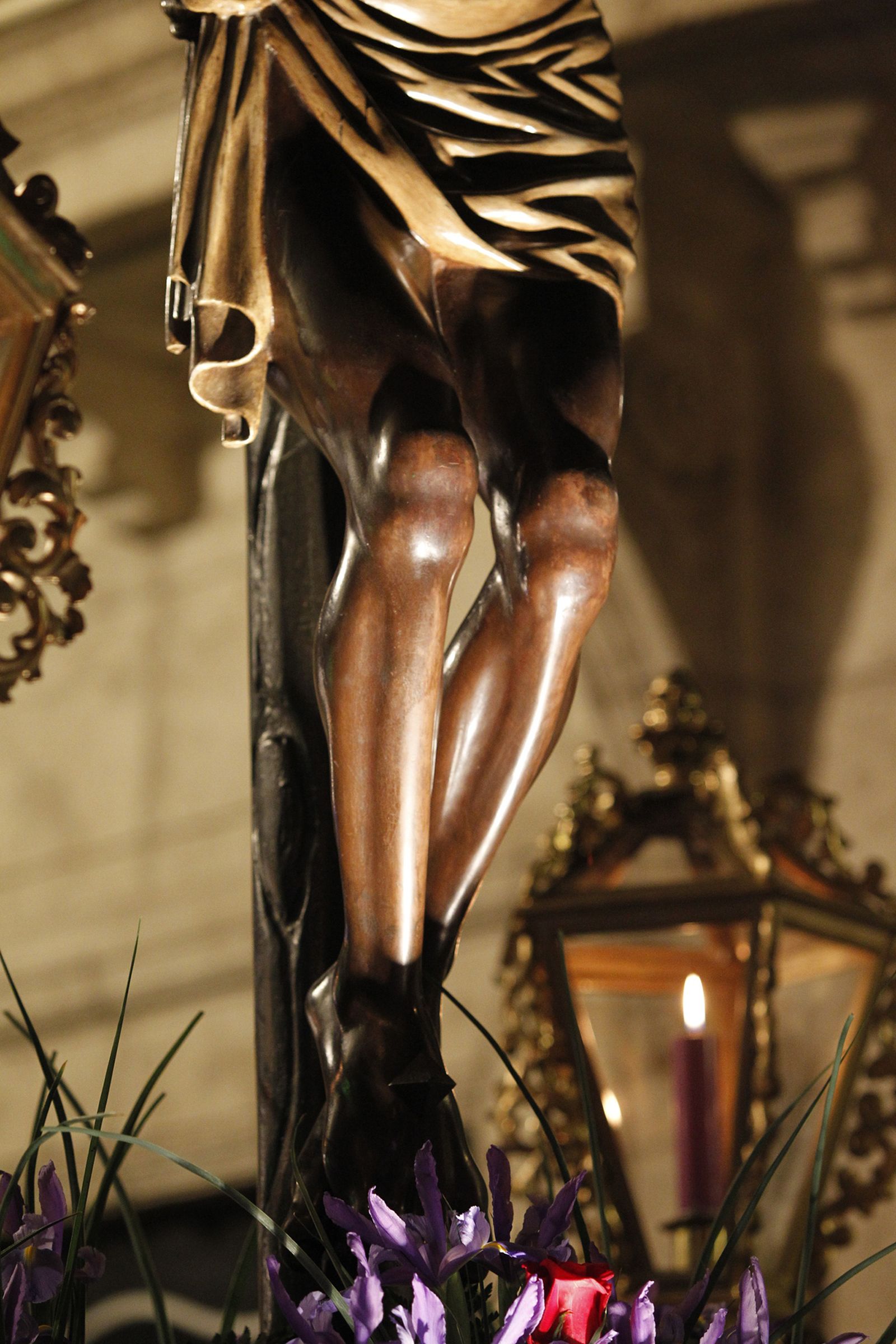 Imágenes Via Crucis Santo Cristo de la Escucha. Semana Santa Almería 2019