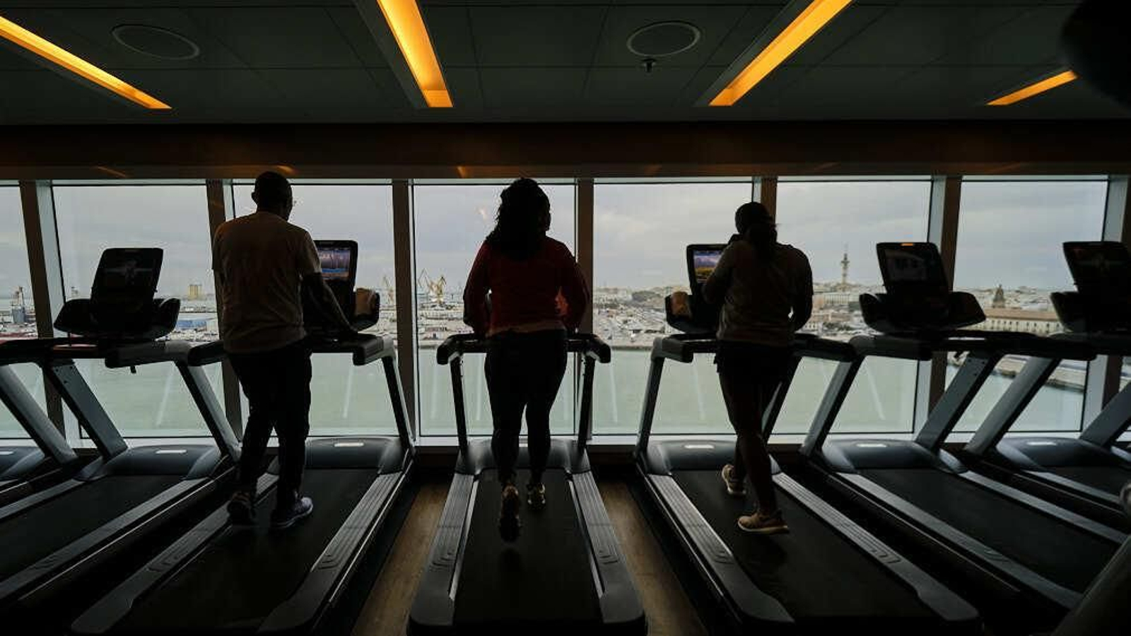 Interior del buque Sky Princess