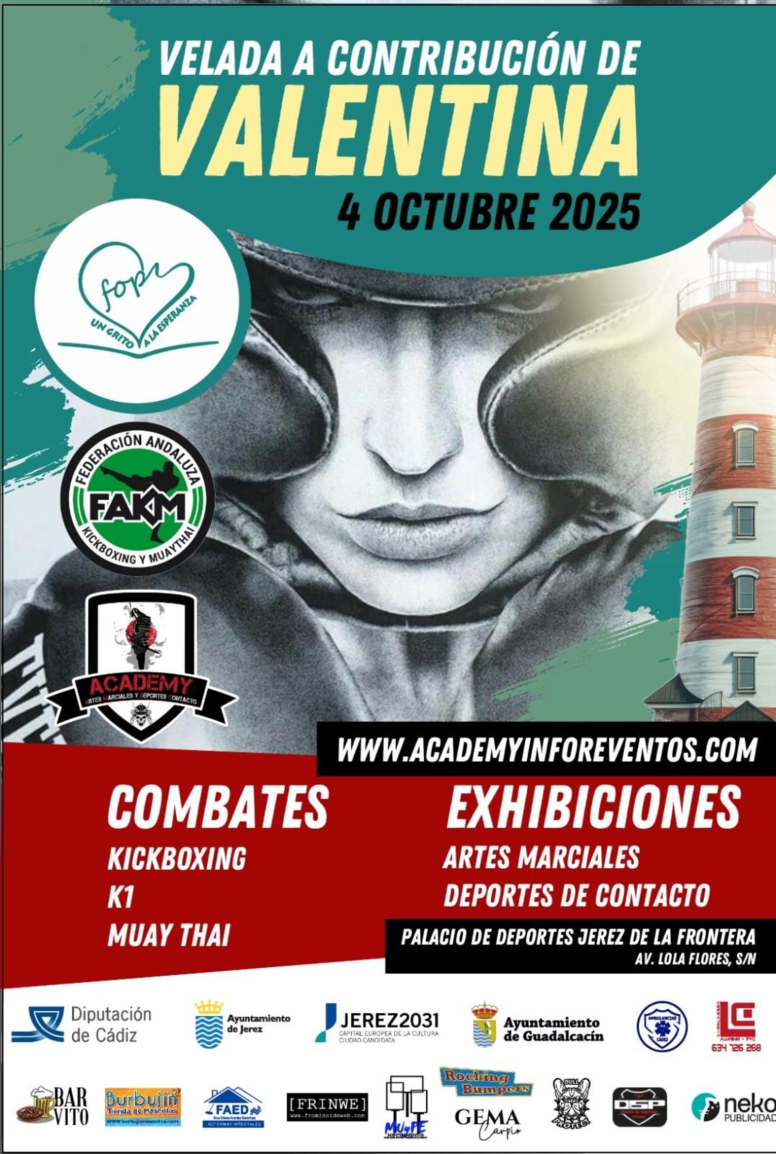 Cartel de la Velada a contribución de Valentina.