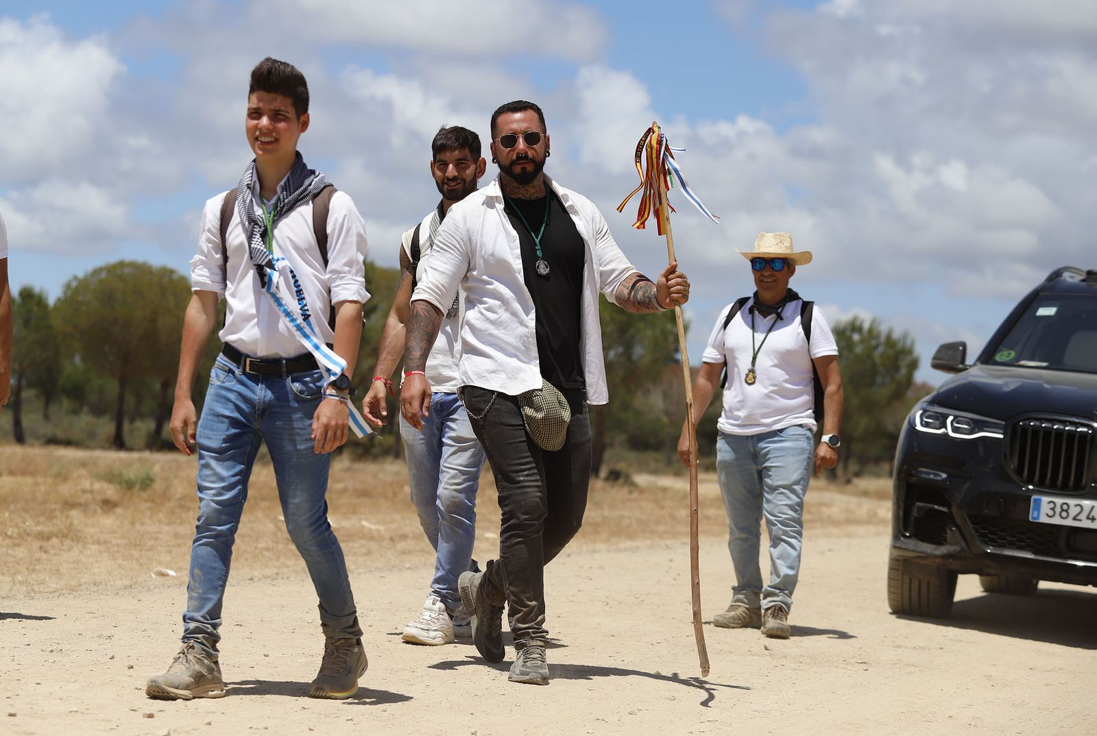 Todos los peregrinos de la Hermandad de Huelva, en imágenes