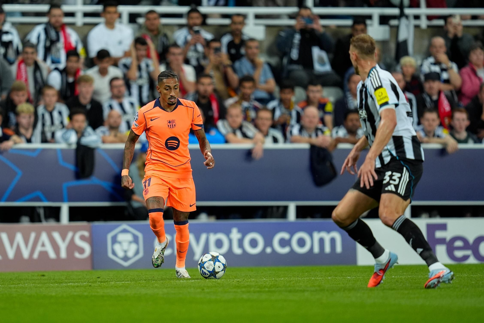 Las fotos del Newcastle-Barcelona