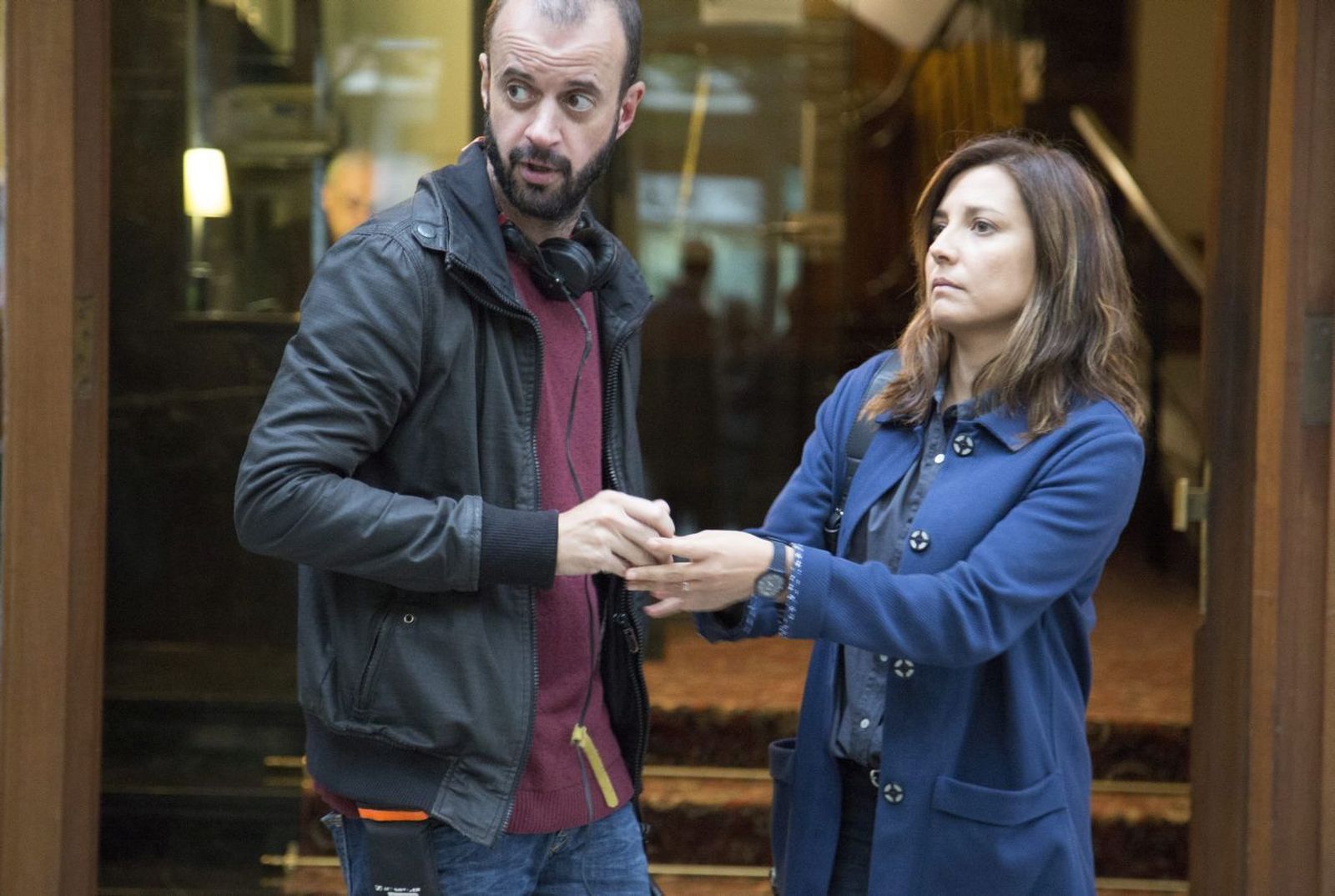 Imagen del rodaje de Morir.