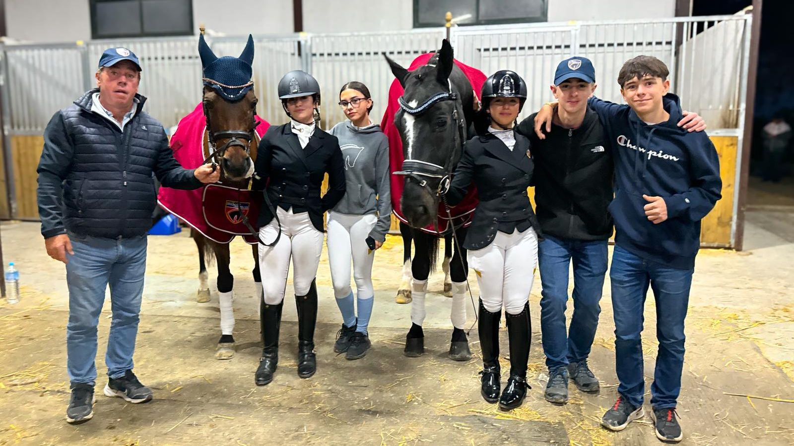 El Dressage, en Benalup, donde participó en la final de la Copa de Andalucía