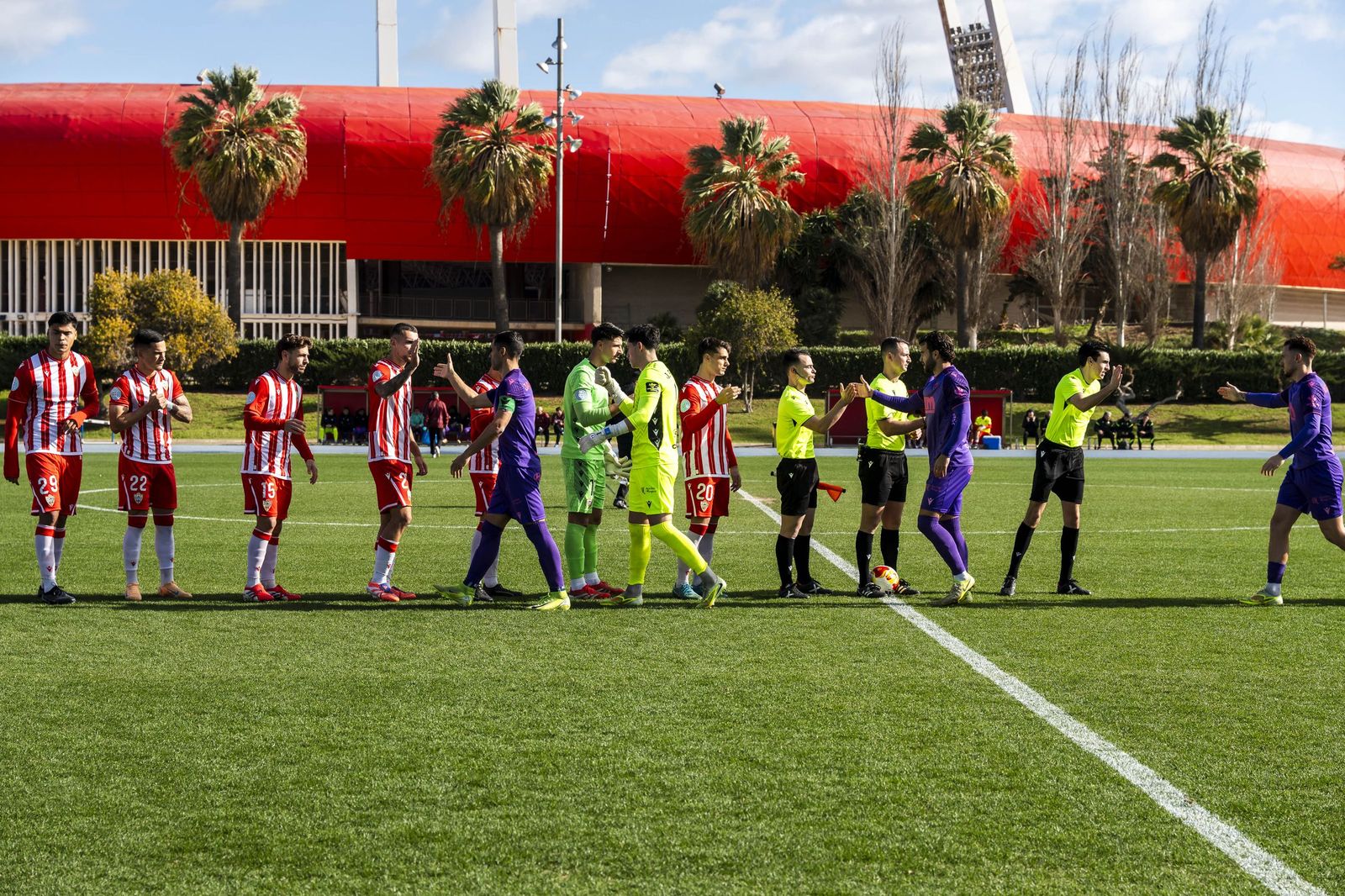 El Almería B recibe al Real Jaén en el Anexo del Estadio de los Juegos Mediterráneos
