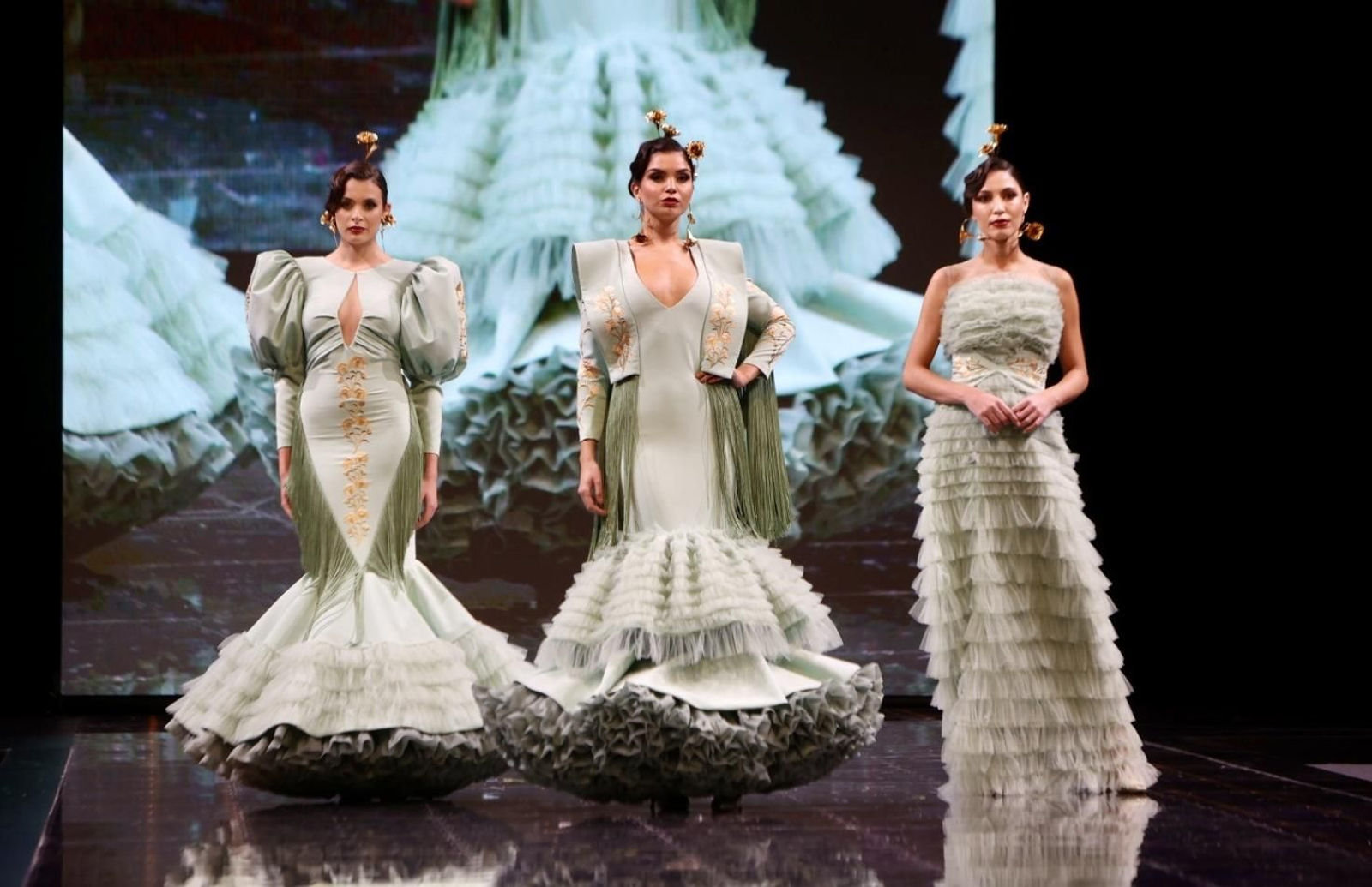 Desfile de Ana Morón en SIMOF, todas las fotos