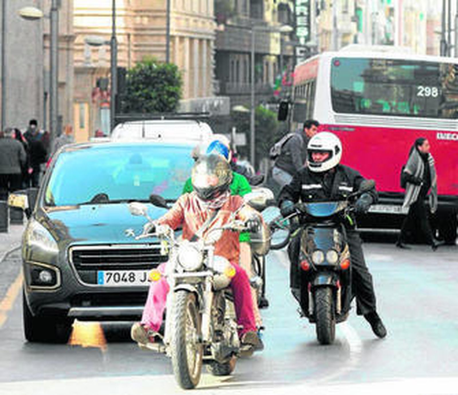 El tráfico es la mayor fuente de ruidos que sufre la capital.