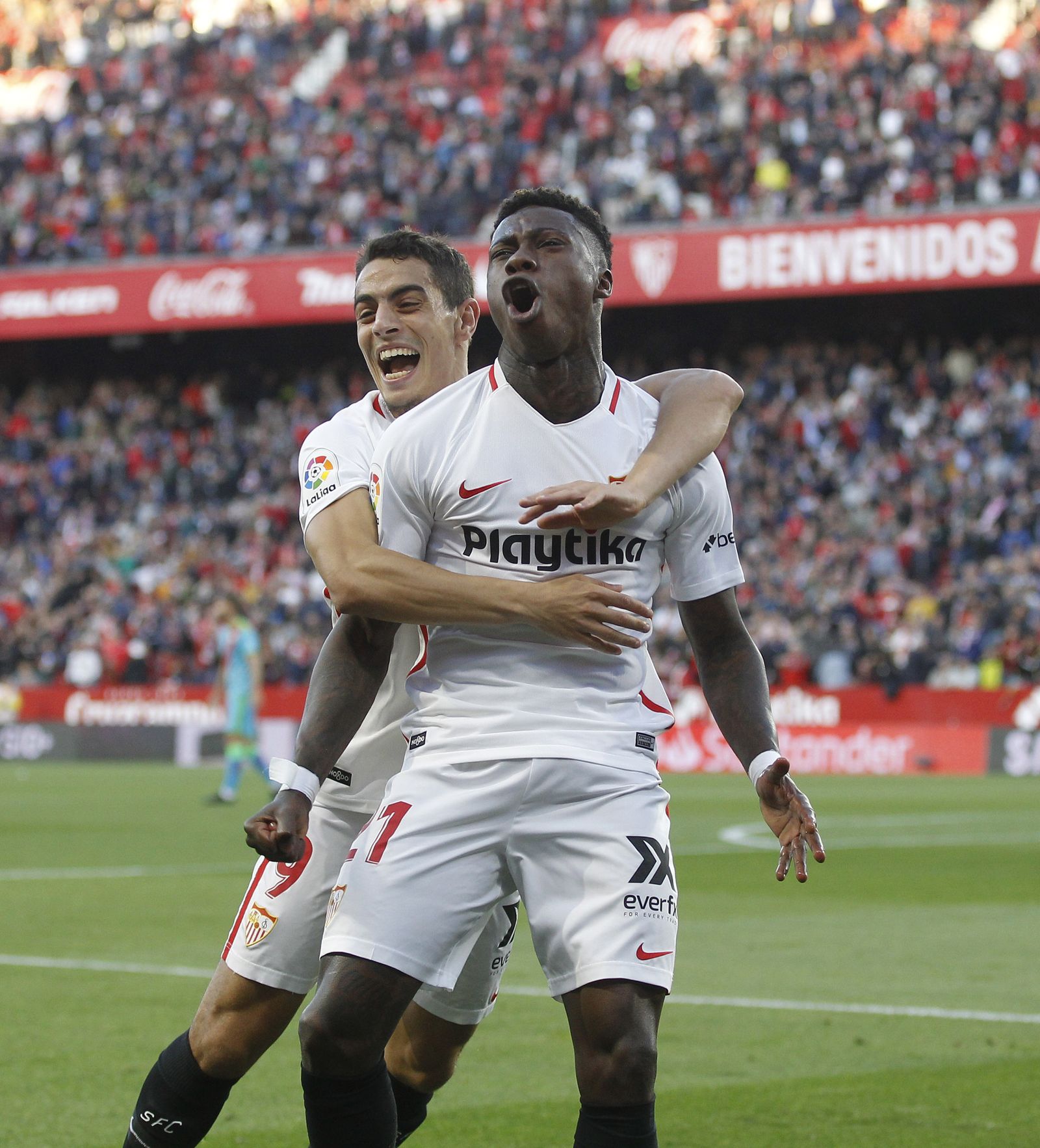 Todas las fotos del Sevilla-Rayo Vallecano