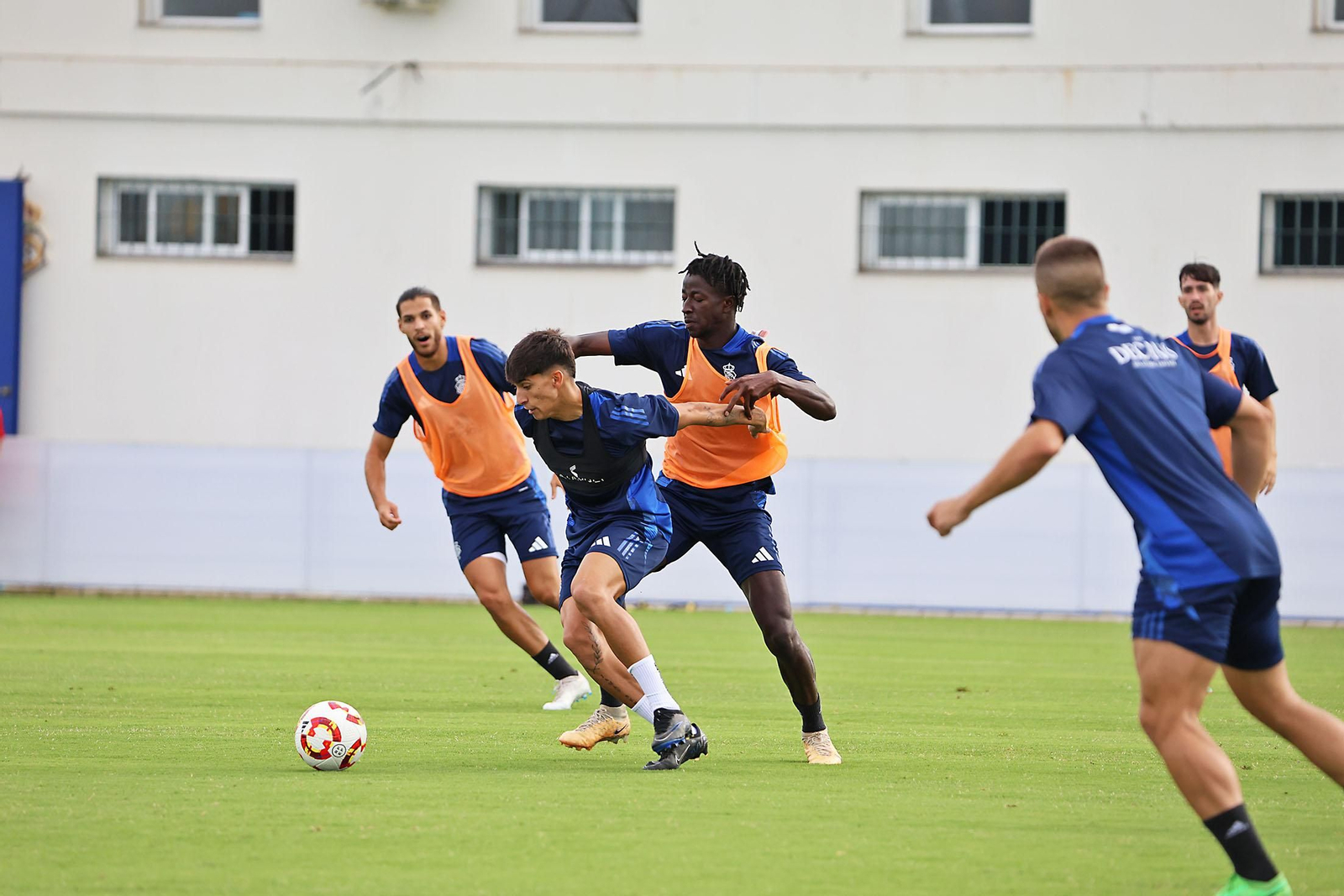 Entrenamiento del Recreativo de Huelva