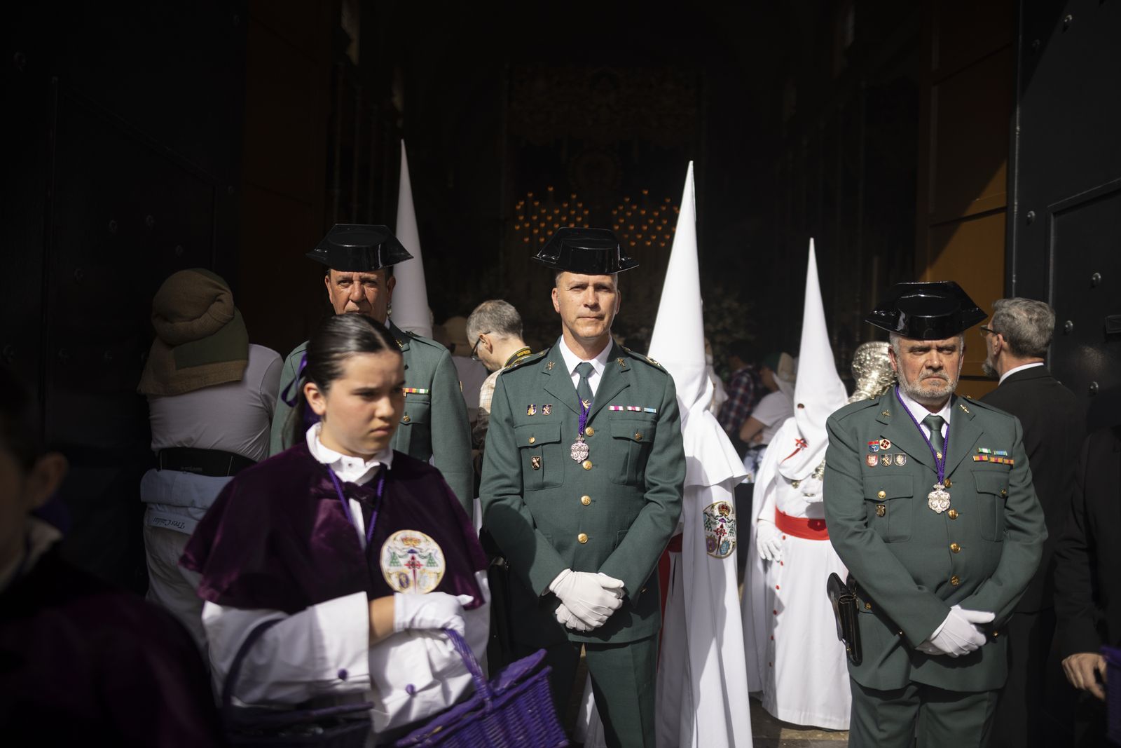 Lunes Santo: Tres Caídas en Huelva, en imágenes