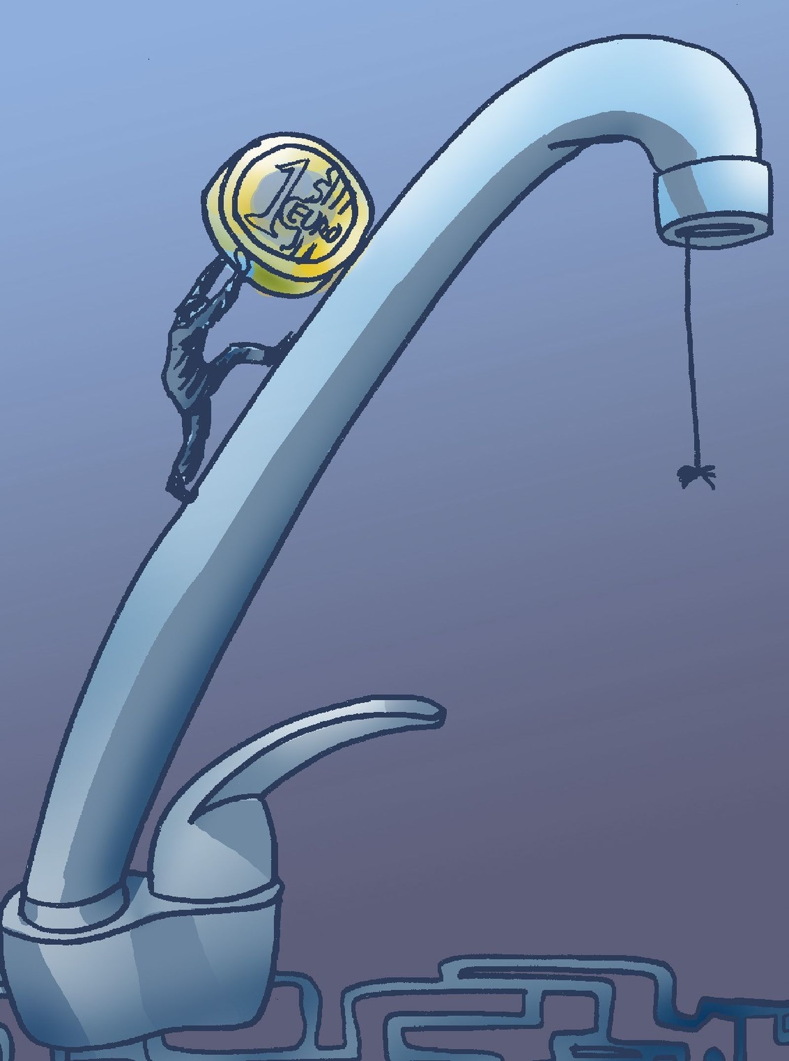 Dejar de empujar la piedra