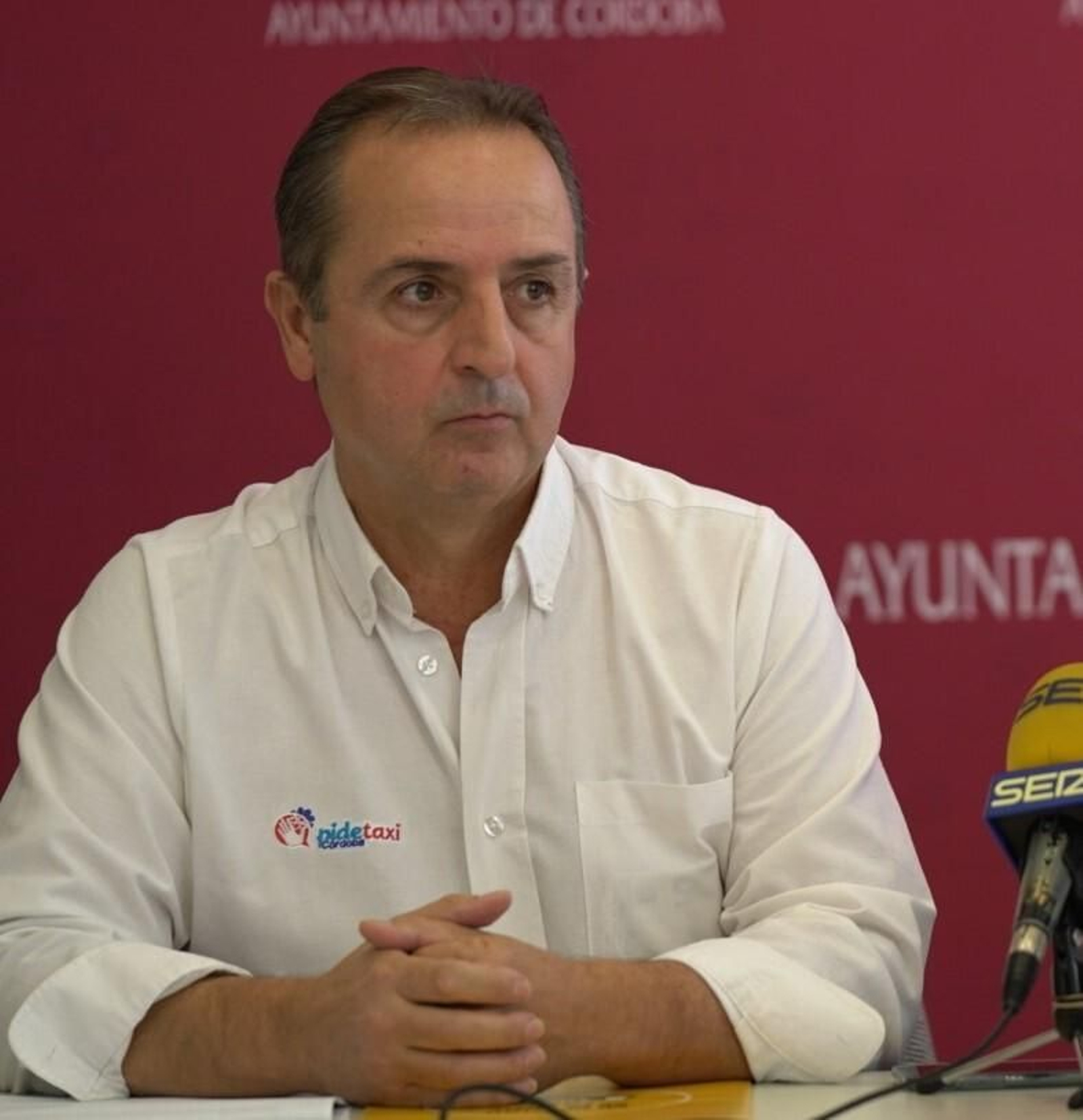 Miguel Ruano, presidente de la Federación Andaluza del Taxi.